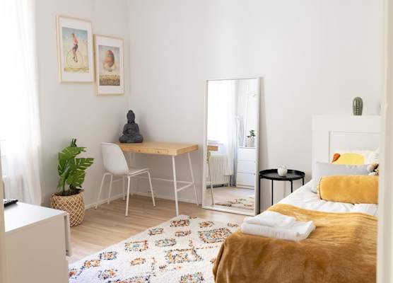 2ndhomes Bright & Spacious City Studio 1