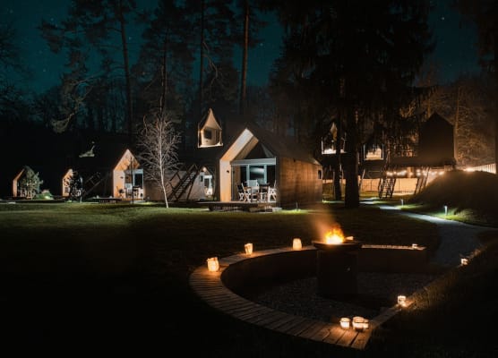 Luxury glamping Chocolate village 1