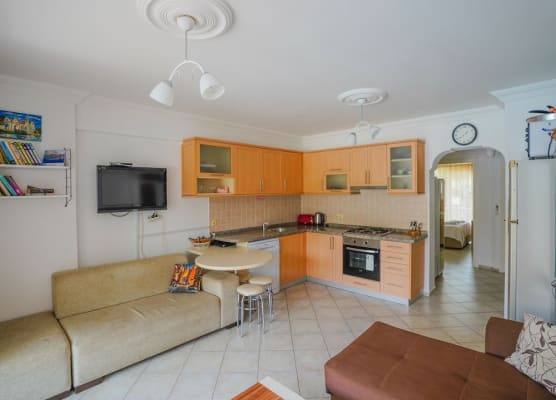 Fethiye Çalış'da Denize Sıfır Özel Plajlı Lüks Daire 1