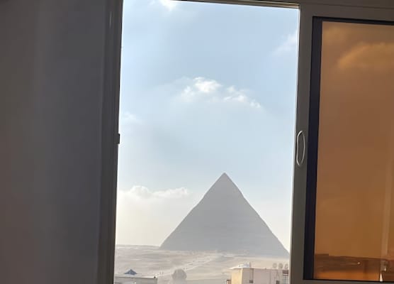 Middle East Pyramids View 1