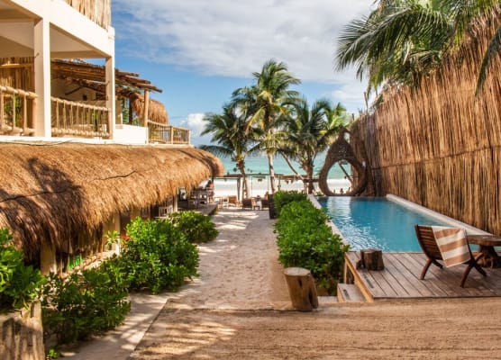 Dune Boutique Hotel located at the party zone 1