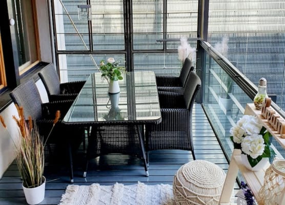 Superb 1BR home with sauna and terrace 1