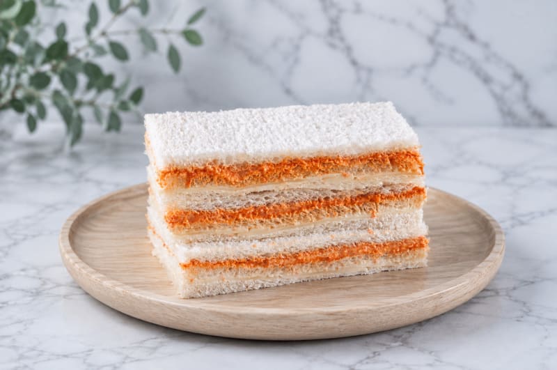 Sabor Sobrasada, queso y miel — sándwich de miga Olsen