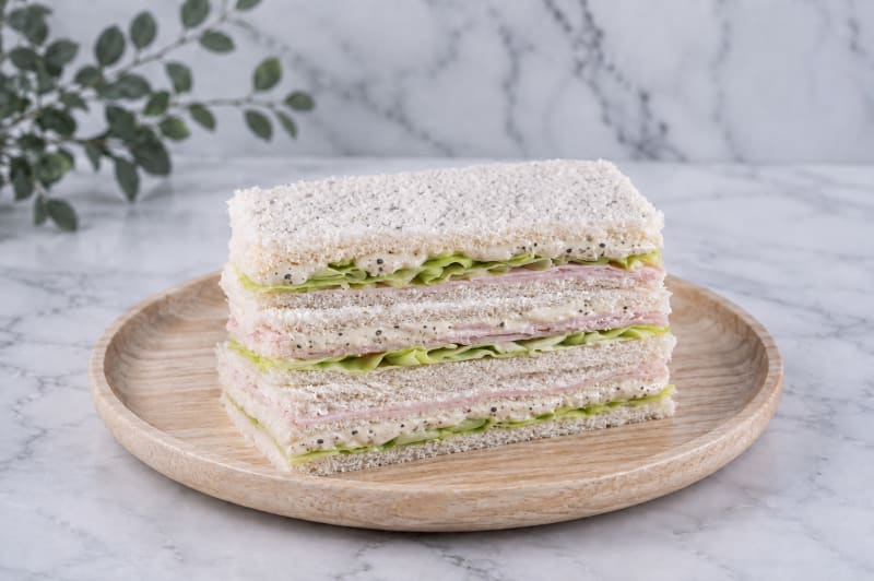 Sabor Pavo trufado con lechuga — sándwich de miga Olsen