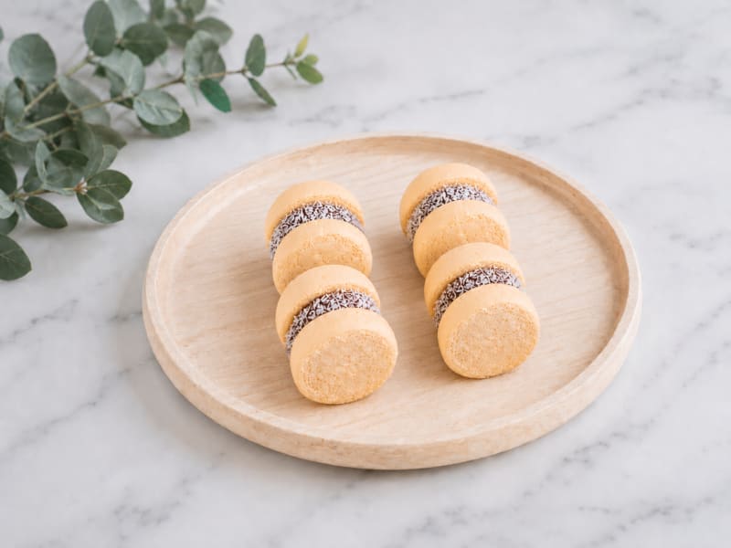 Sabor Alfajor de maicena — sándwich de miga Olsen