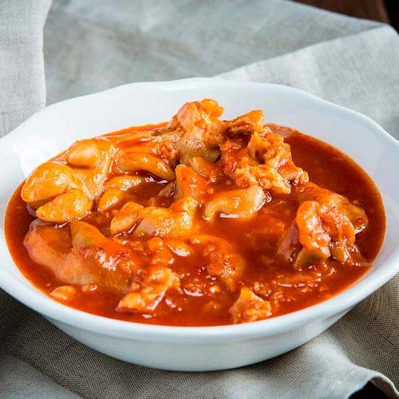 Manitas de Cuto XL (2ud) 600gr  En salsa de Tomate con guarnición