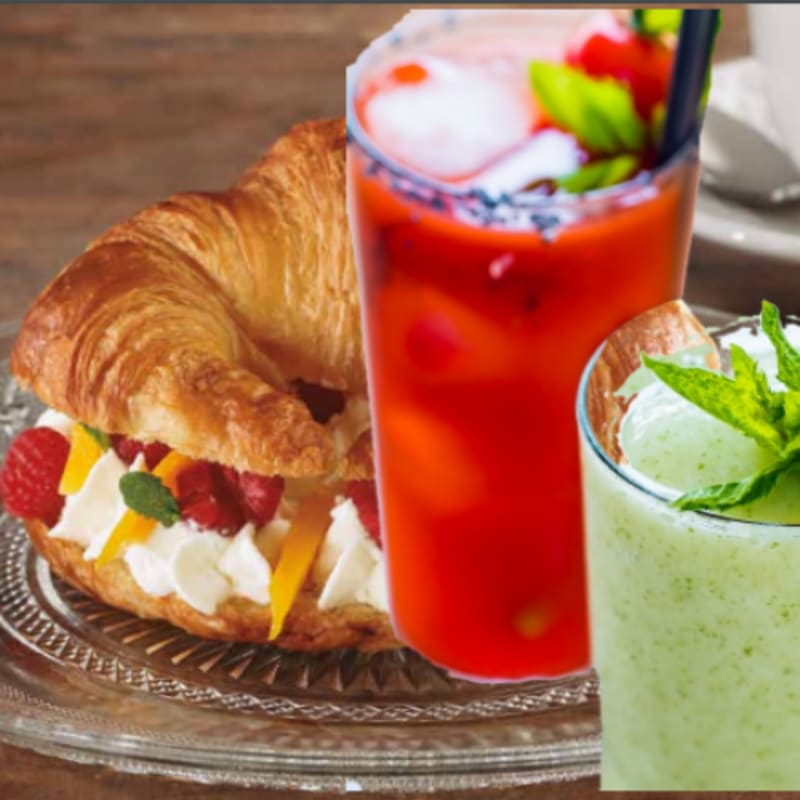 Menú Río Paranà 1 Smoothie + 1 Croissant Relleno Dulce