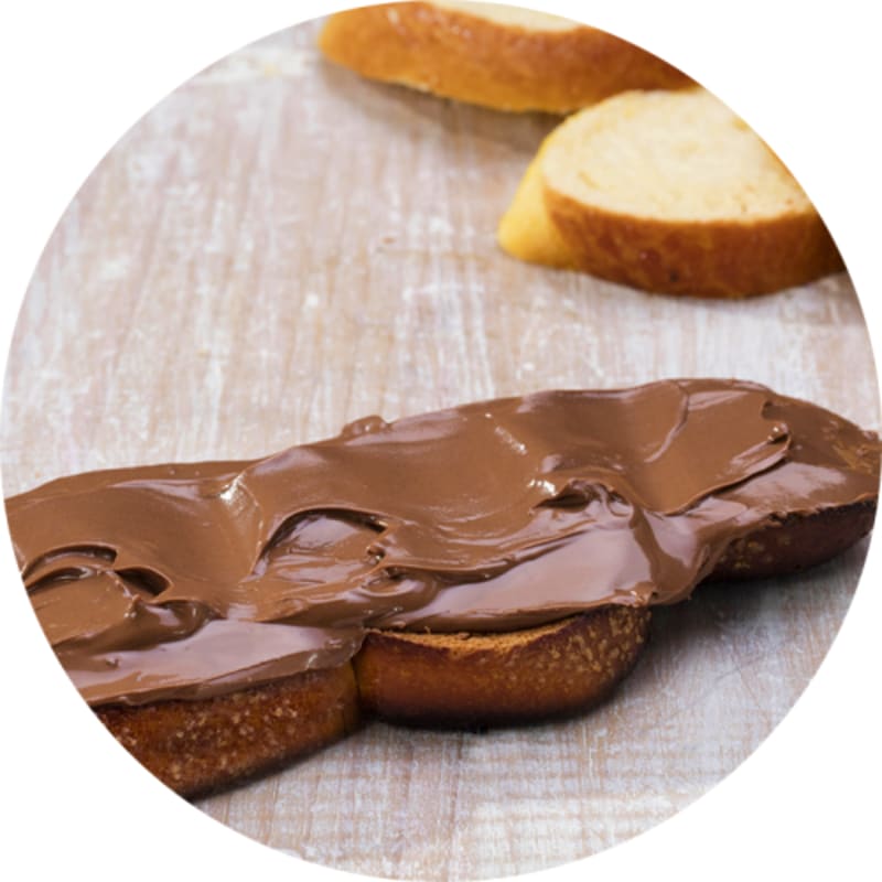 Tostada Varadero (1ud) Pan Natural con Cacao de Chocolate Cubano