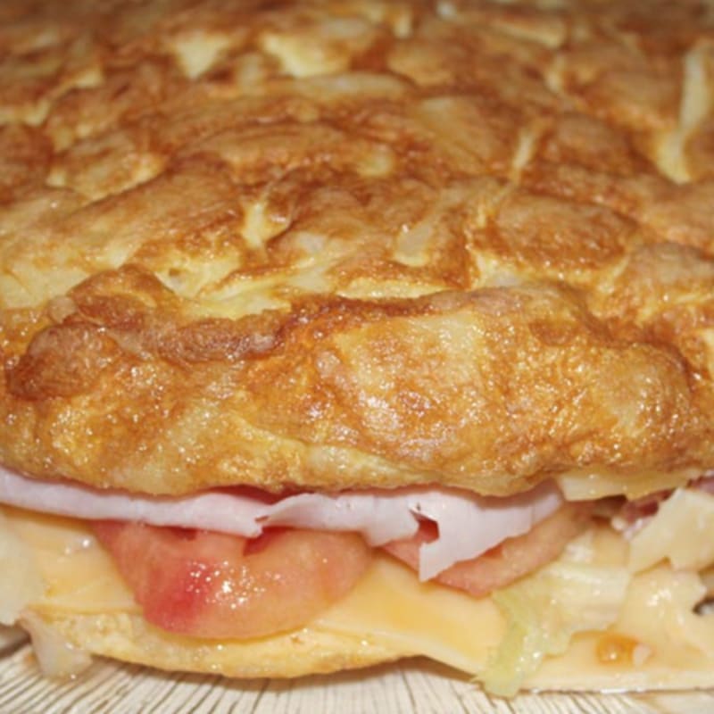 Pintxo Alcázar (1ud) Tortilla Rellena Bacon Queso