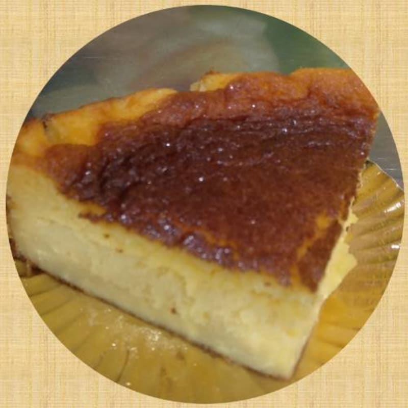 Tarta de Queso al Horno, Receta La Viña de San Sebastian (1 ud) Sin Gluten