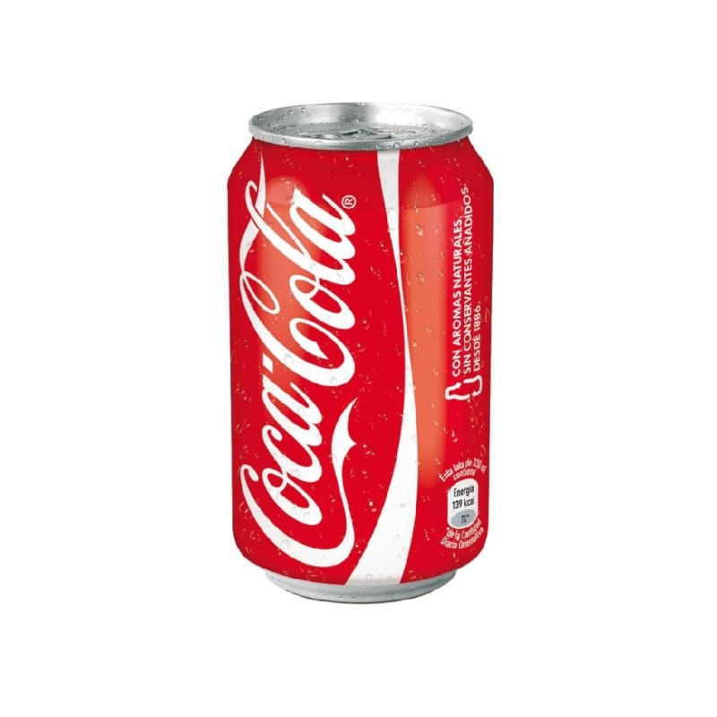 Lata Coca Cola