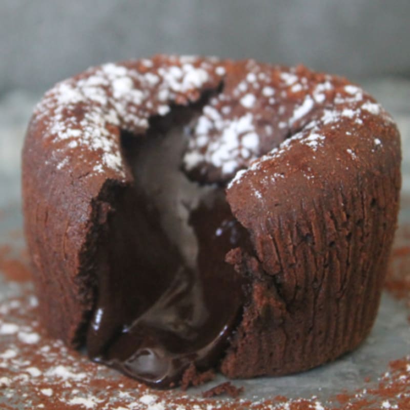 Coulant de Chocolate Sin Gluten 1 ud