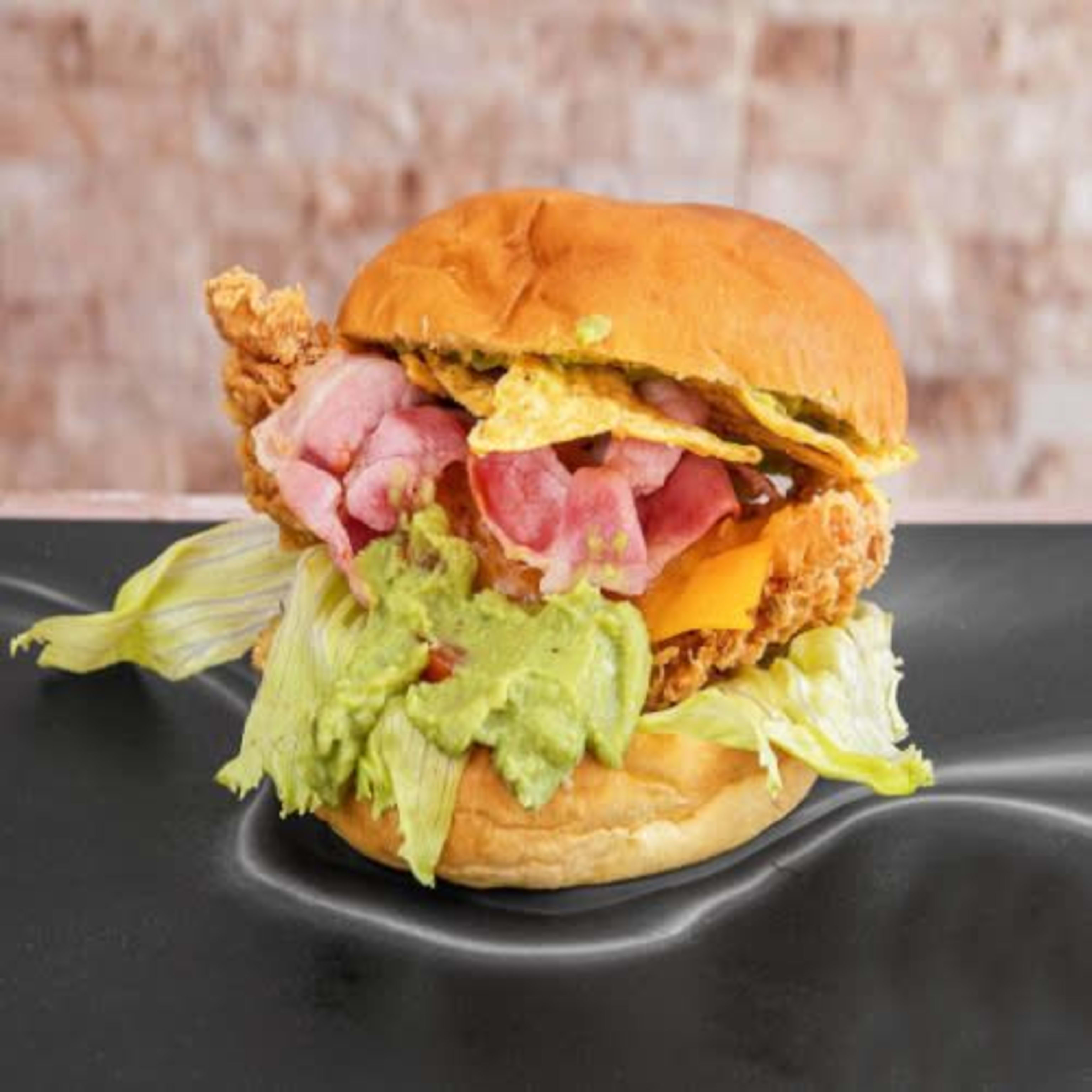 Nacho burger