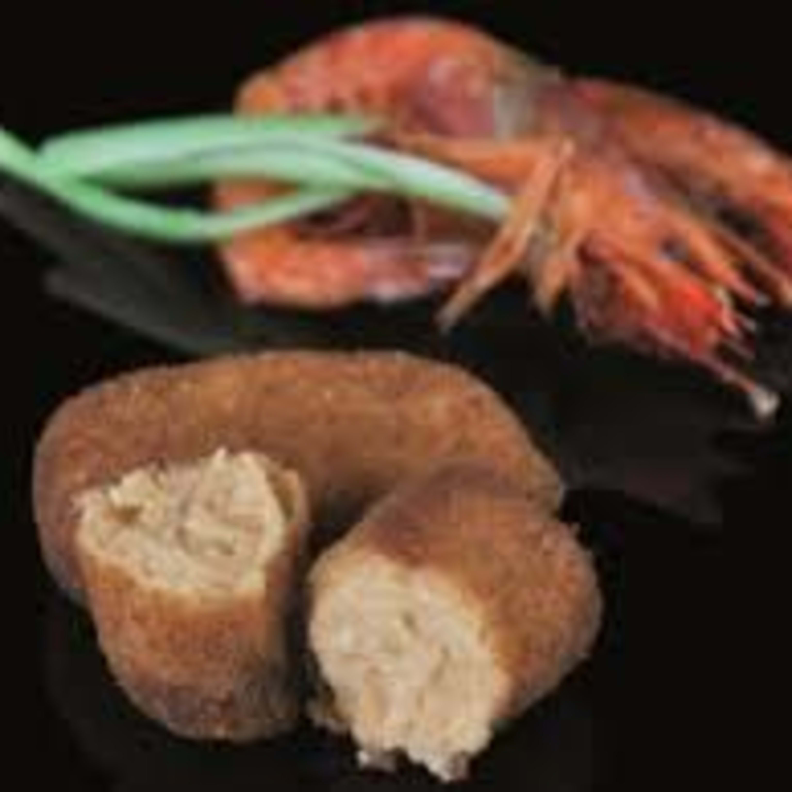 Croqueta de gamba roja