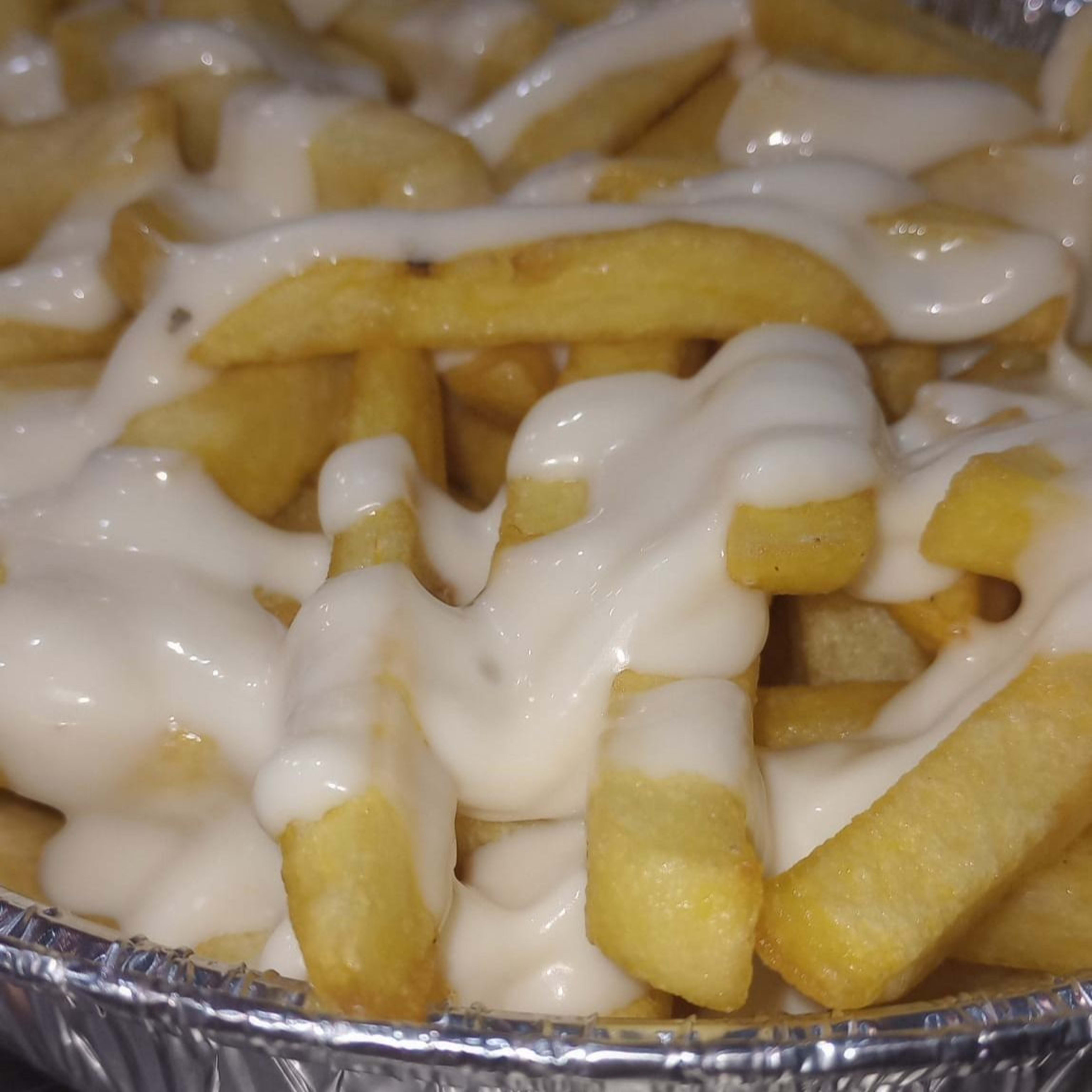 Patatas con salsa Roquefort ( 3 o 4pers)
