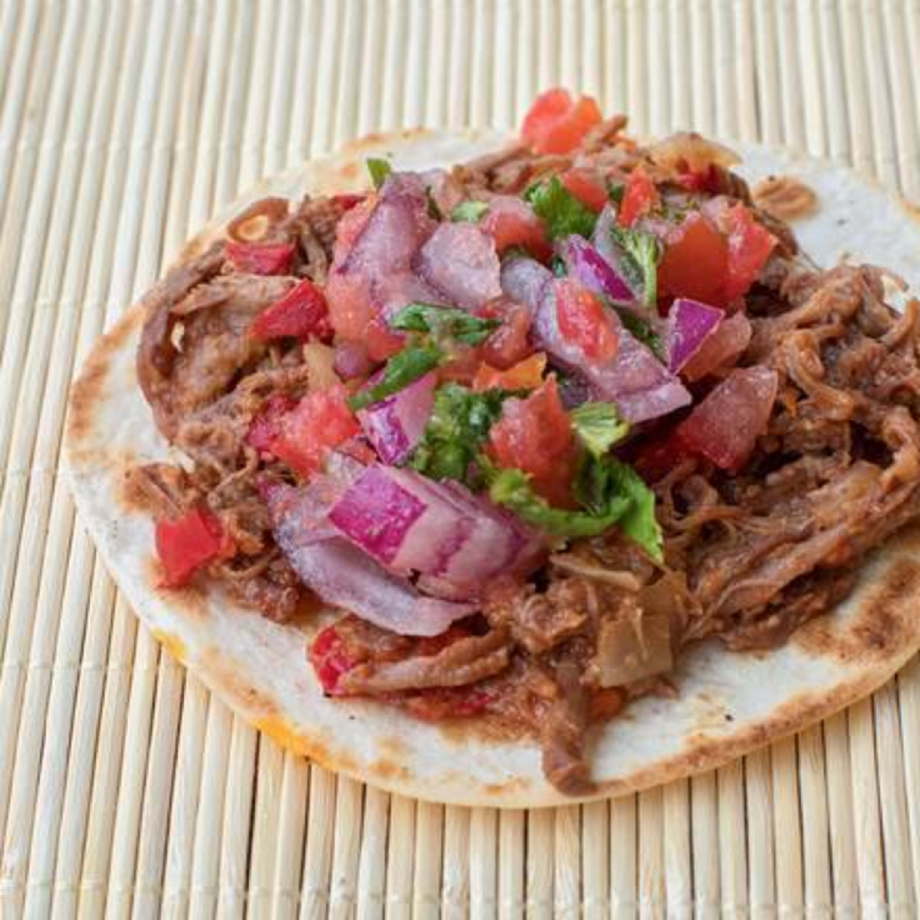 Tacos Ternera en su Salsa