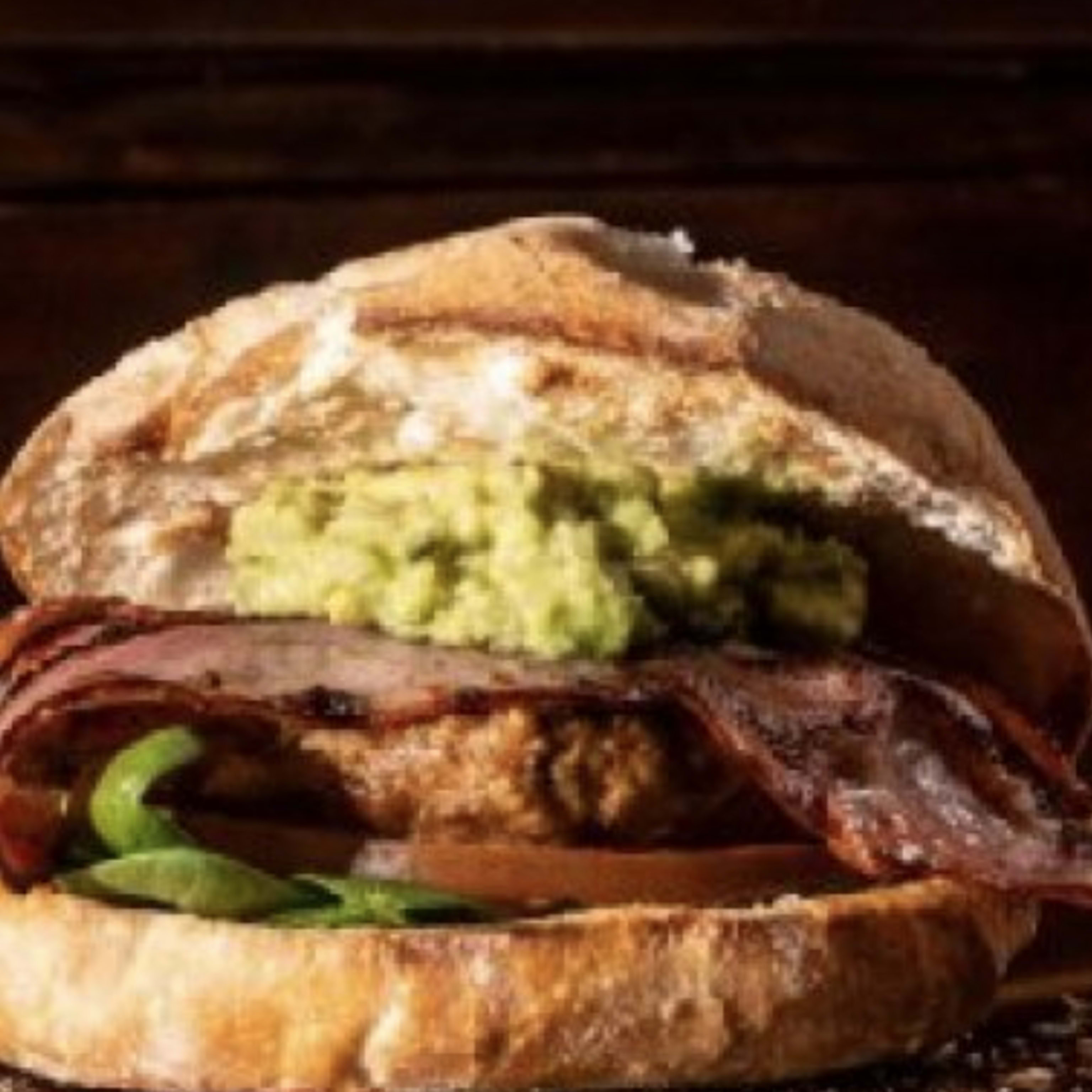 Burger Guacamole & Bacon