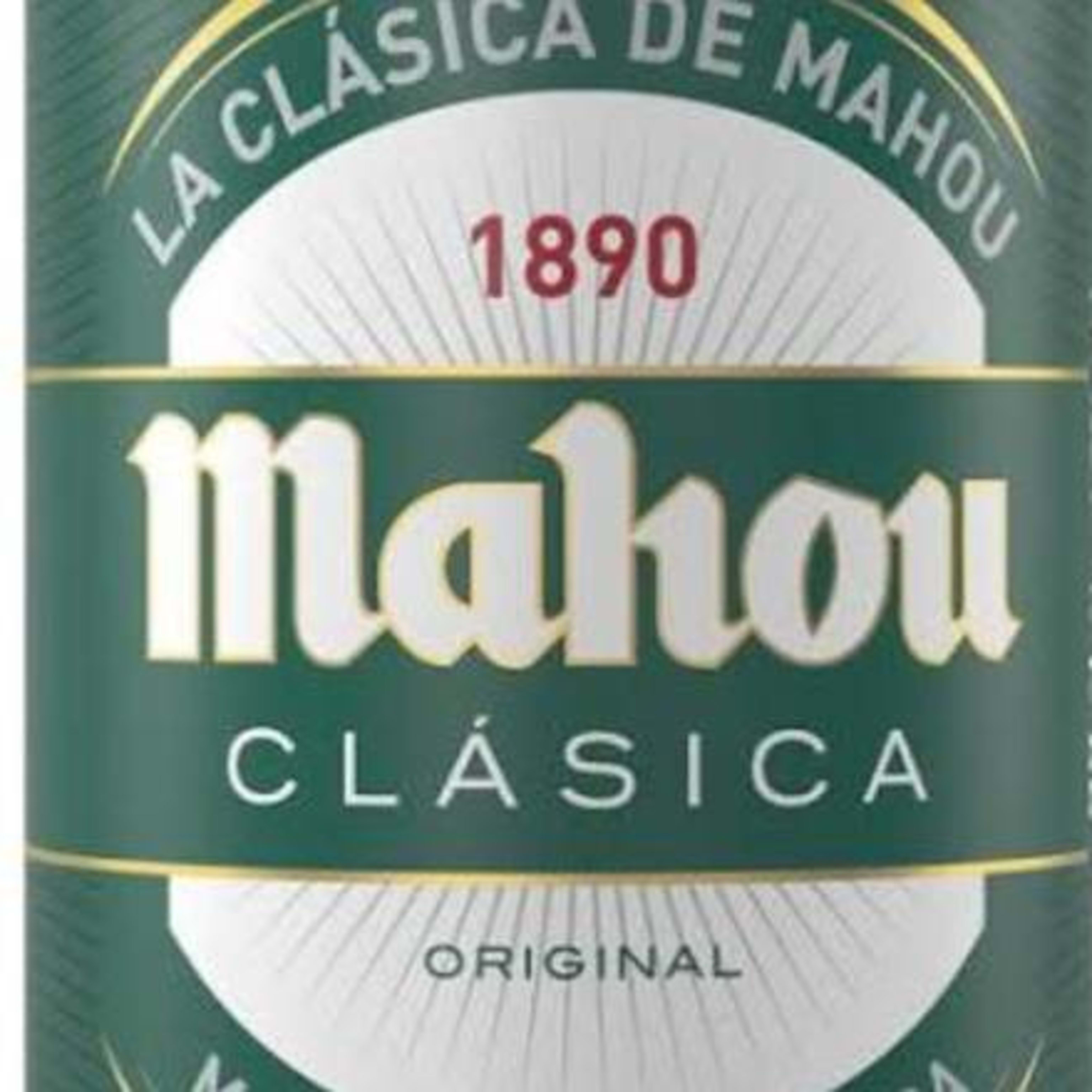 Cerveza Mahou, Lata 33cl