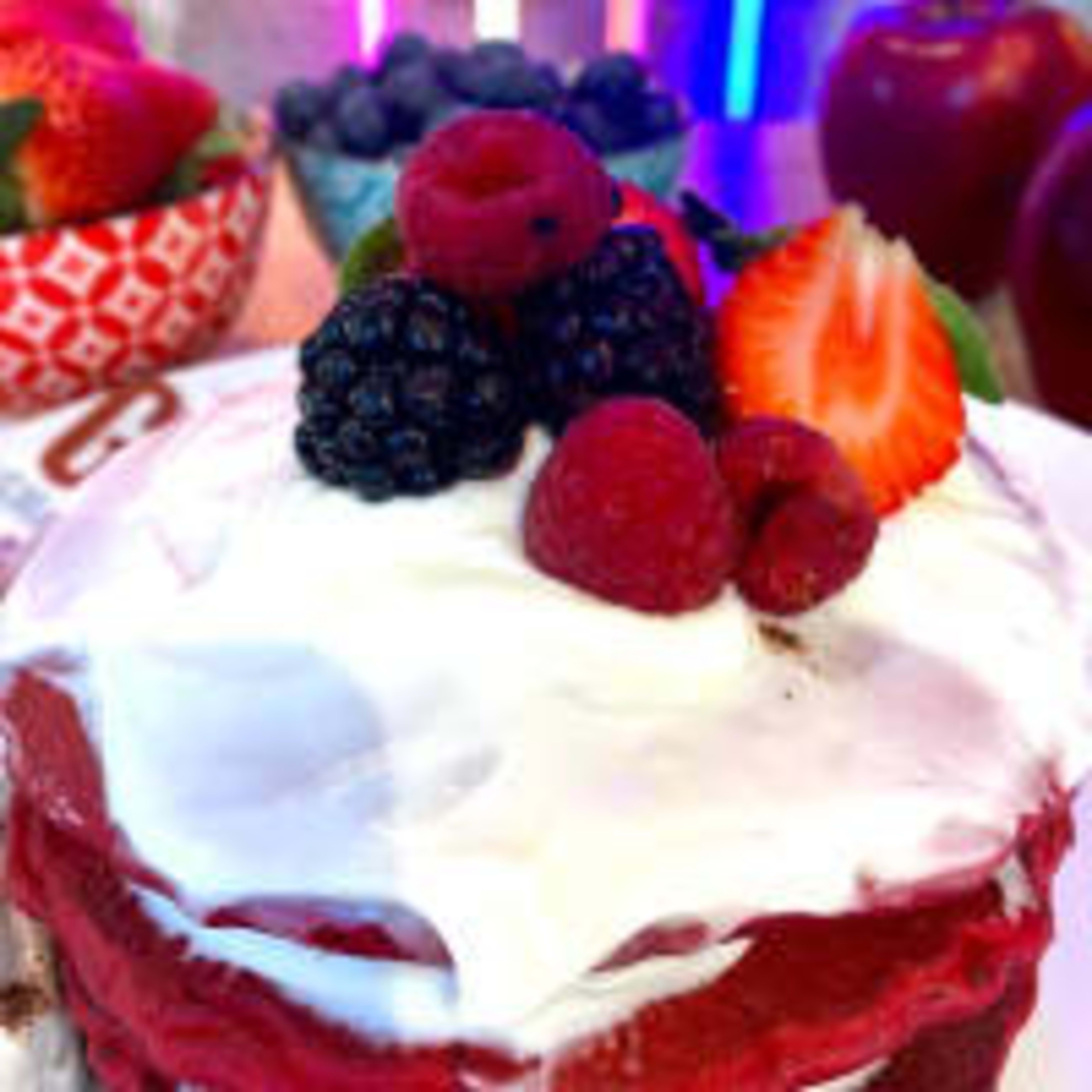 Red Velvet Pancakes
