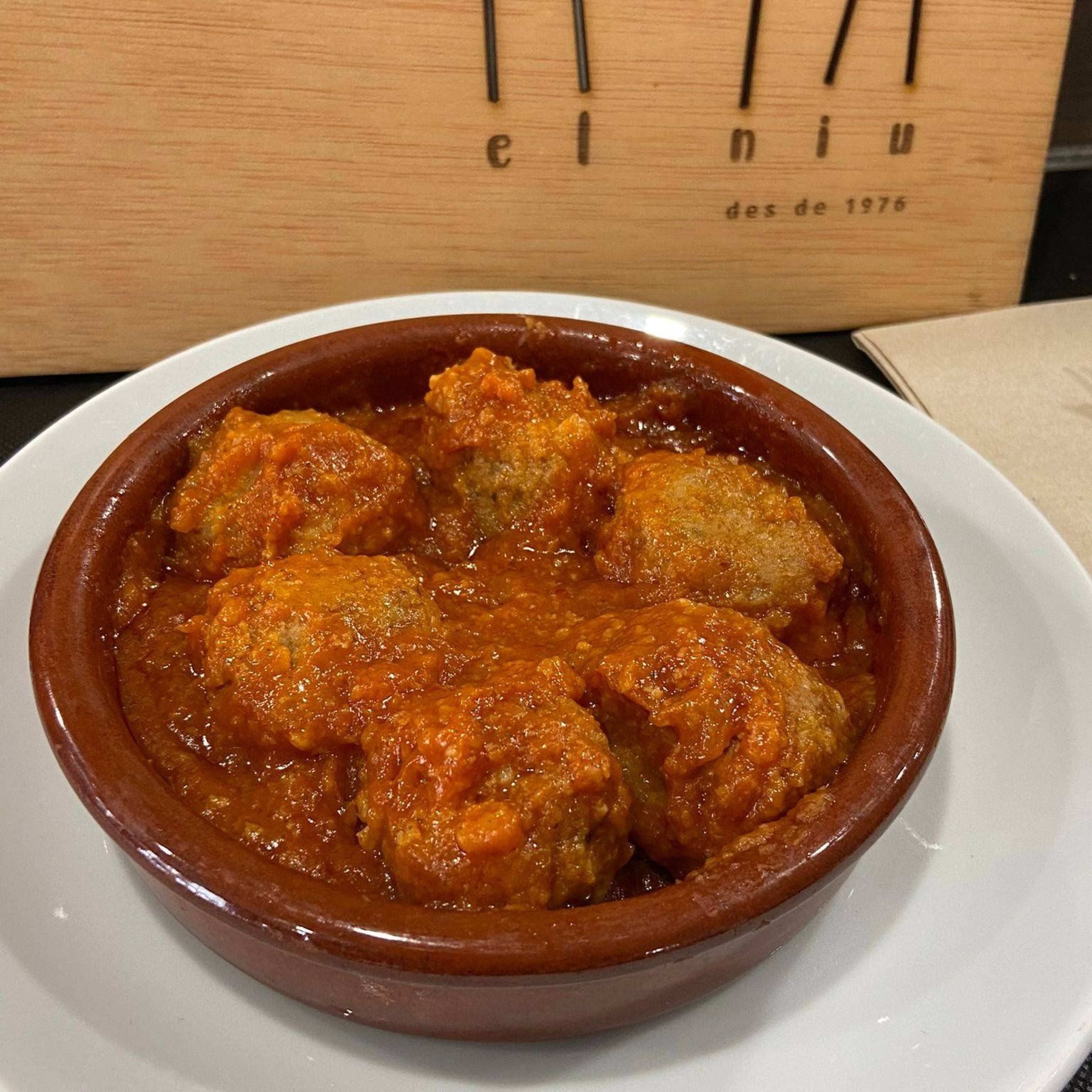 Albóndigas con Tomate