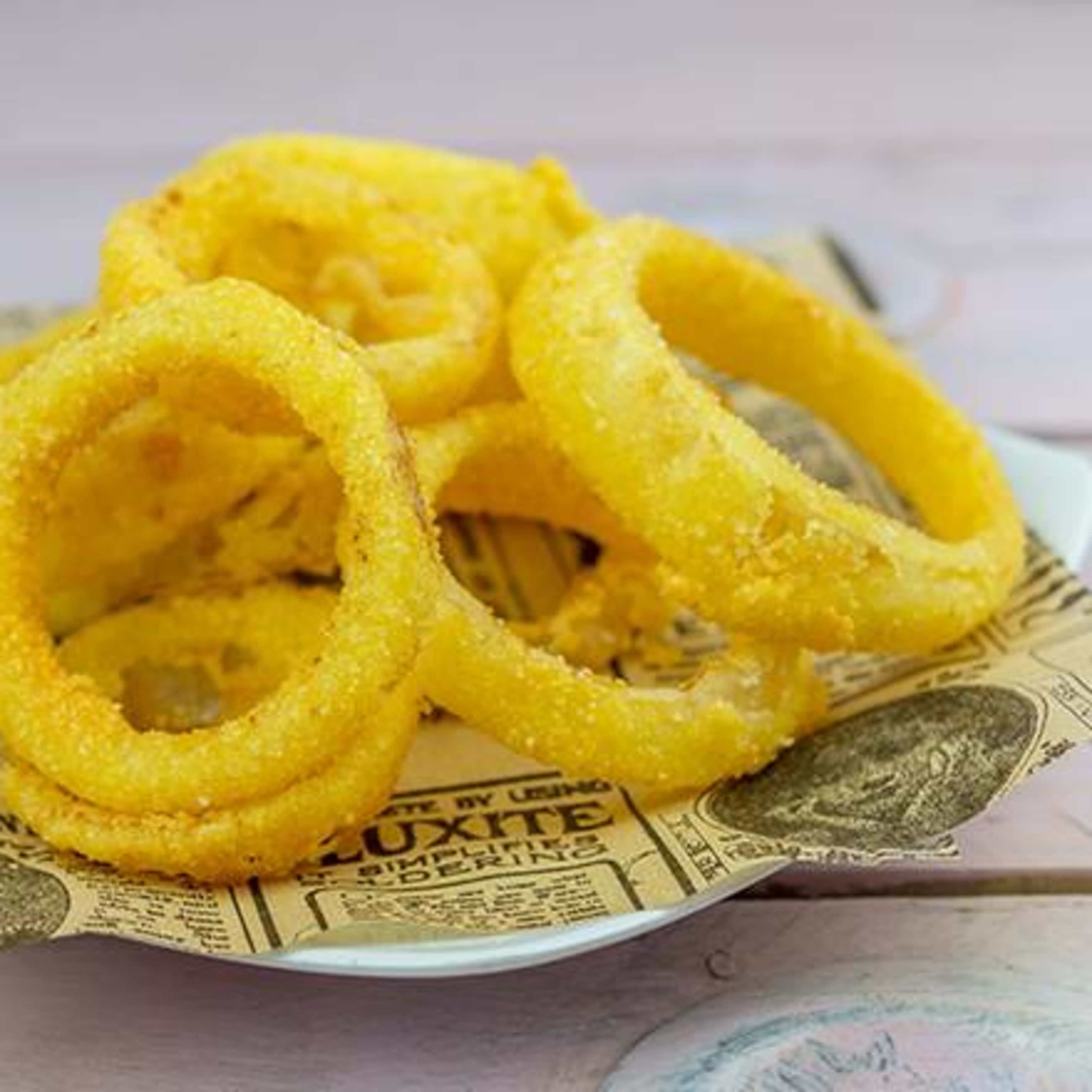 Aros de cebolla caseros 