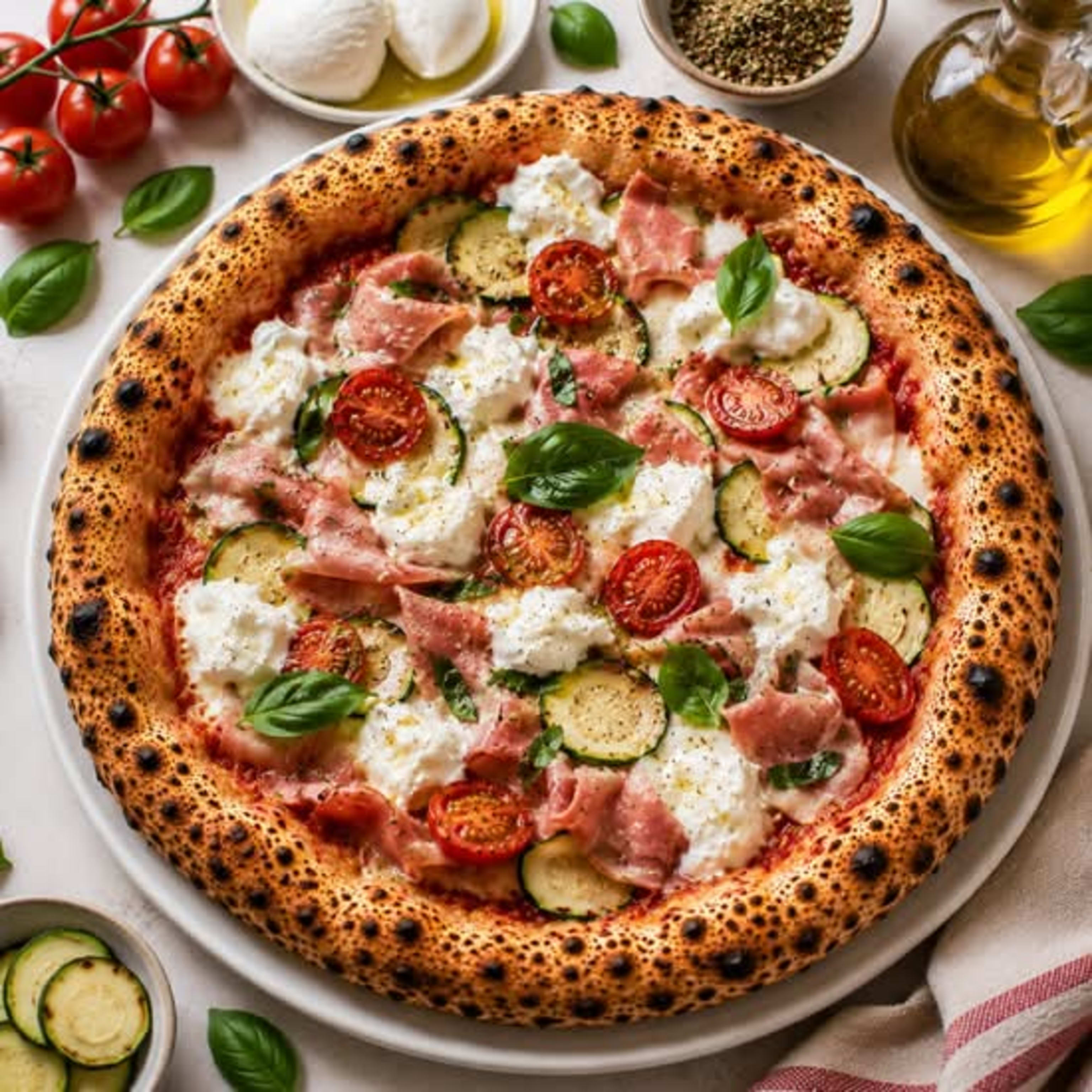 Pizza Raffaella + BEBIDA