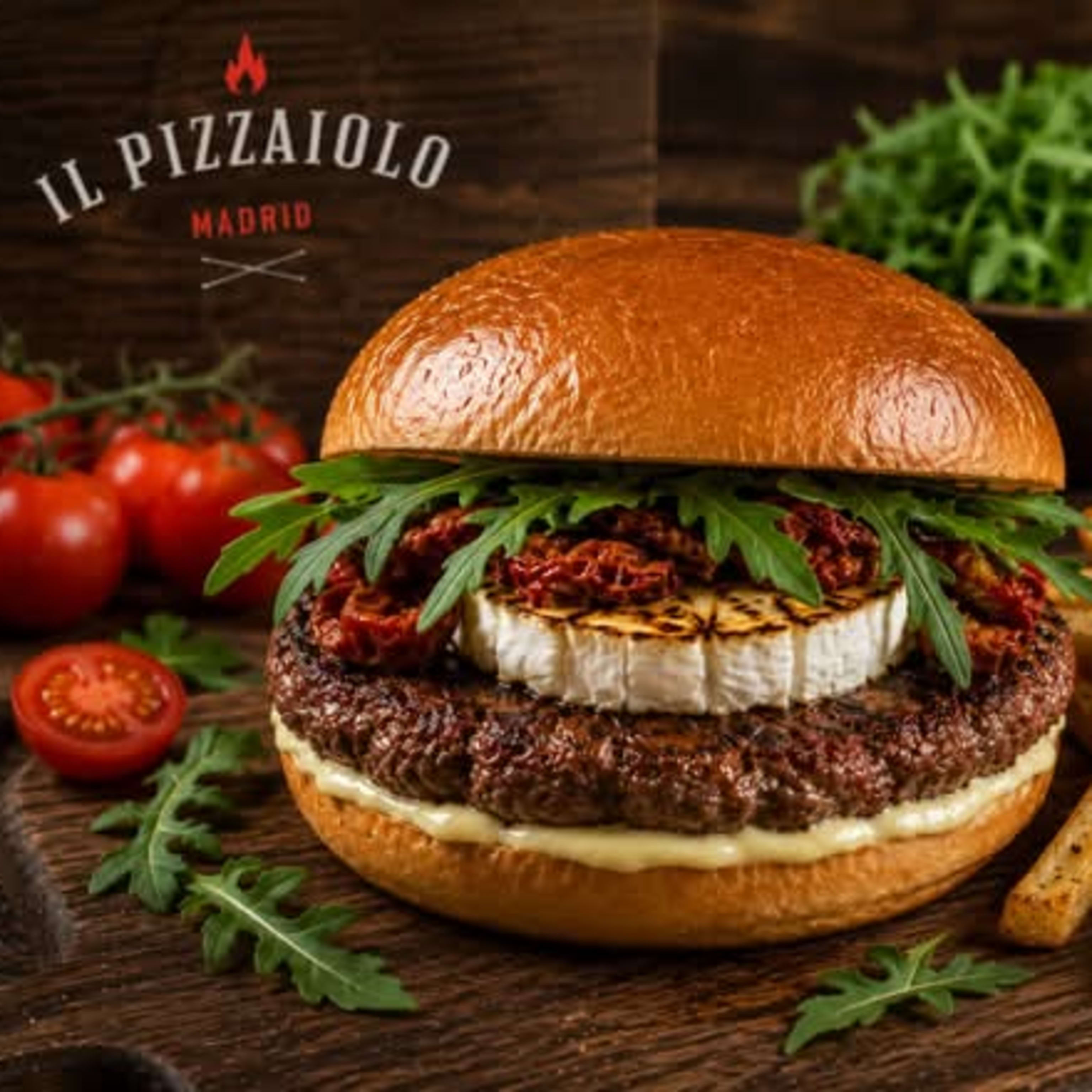🐐🧀 Menú Burger Goat  + Bebida🍔🥤🇮🇹