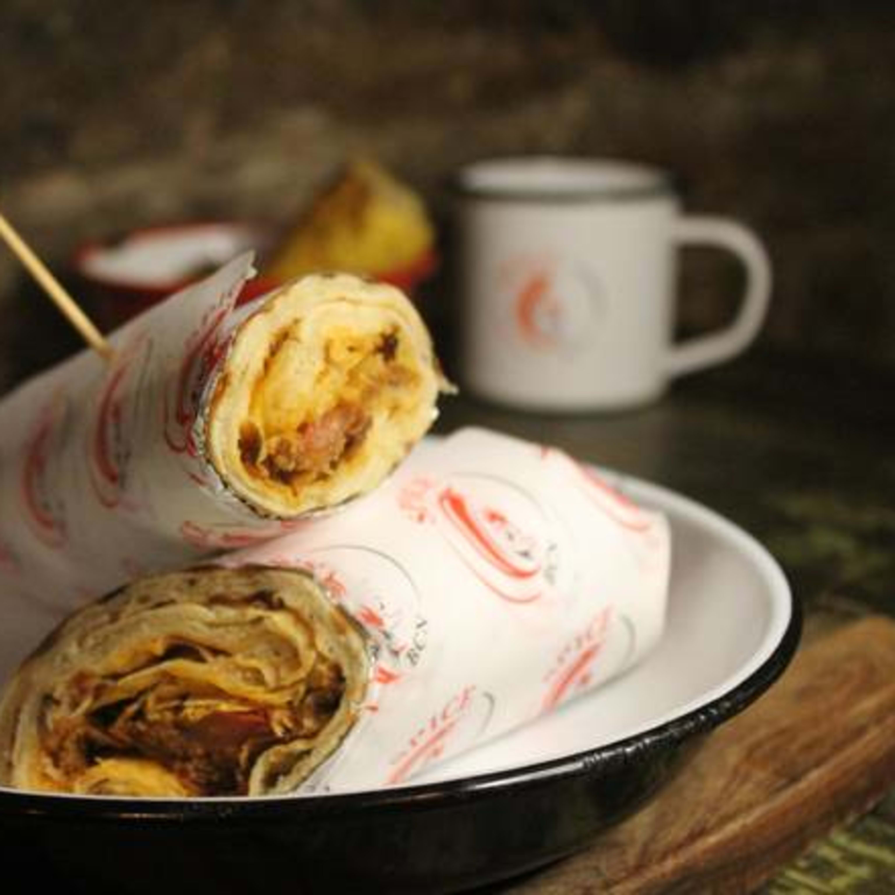 Wrap con Masala Steak
