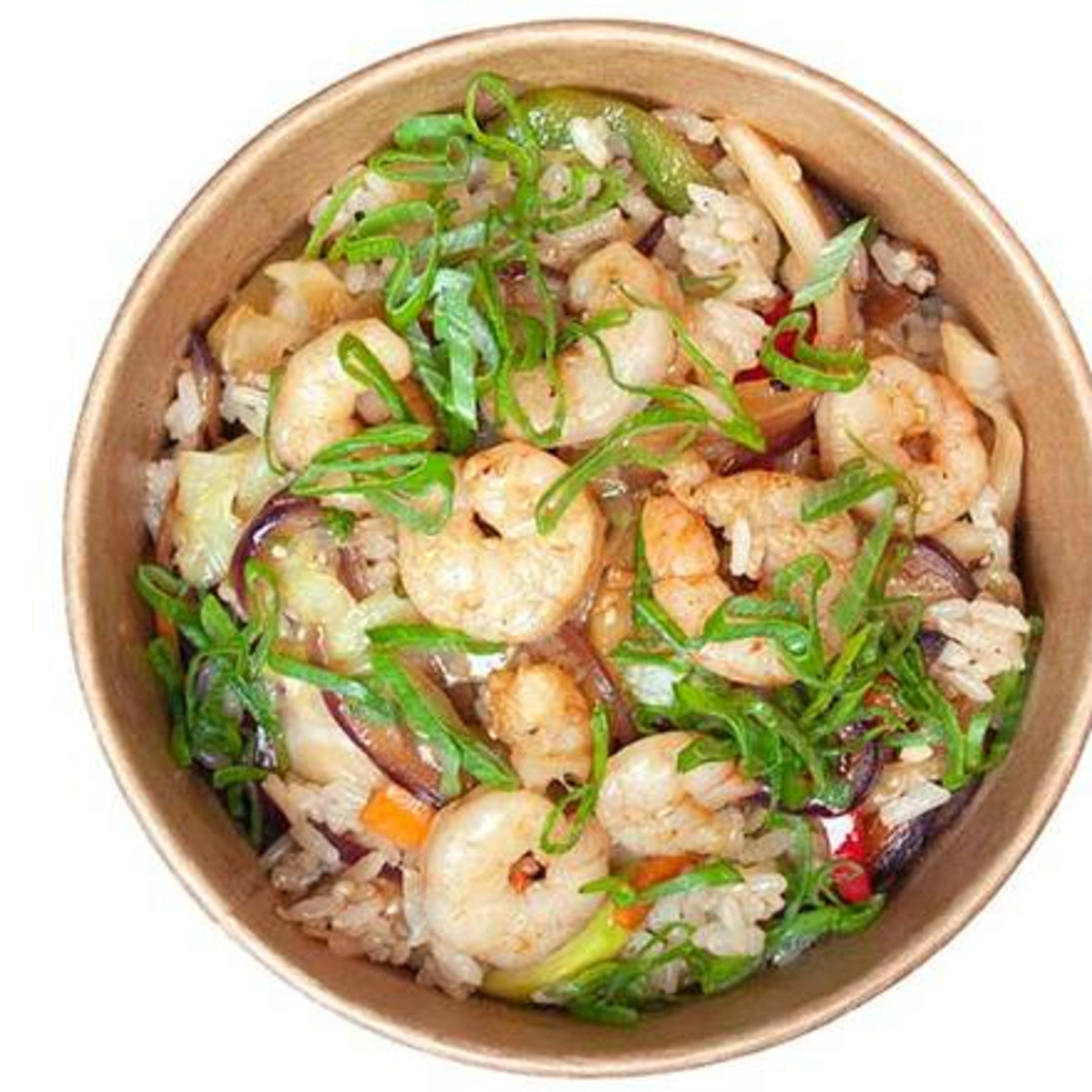Arroz wok Langostino
