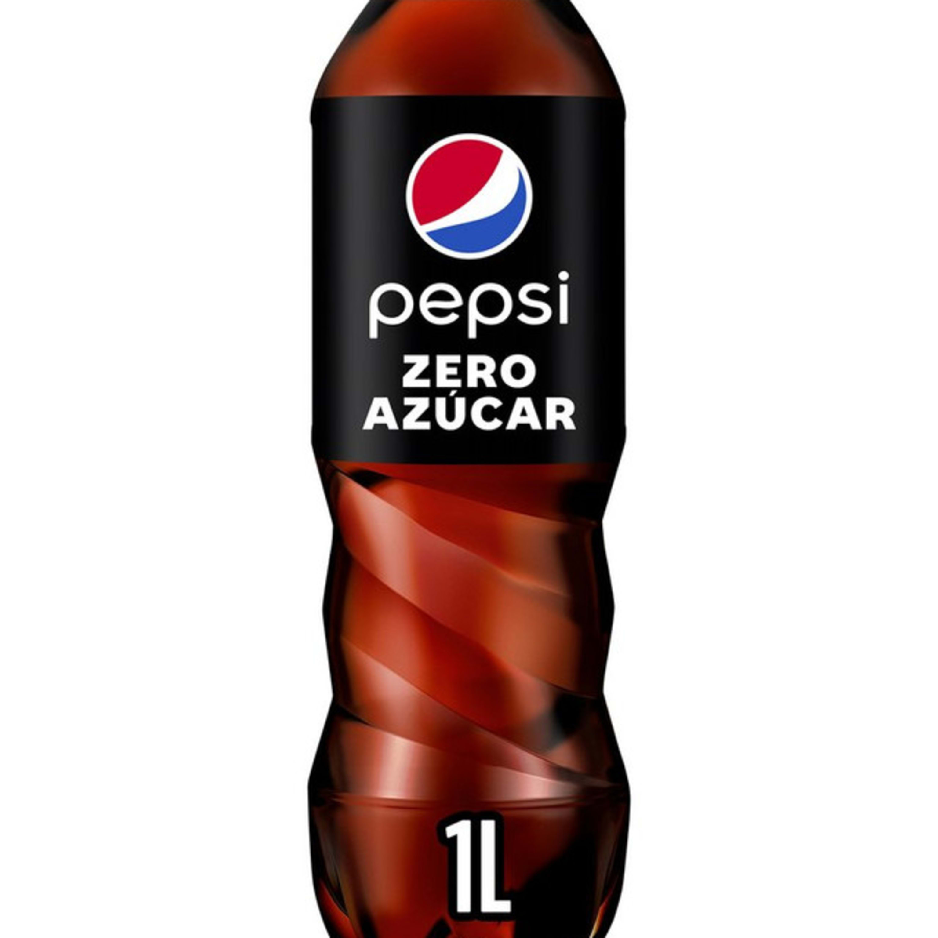 Pepsi Zero Sugar-Free Cola Soft Drink 1 Liter Bottle