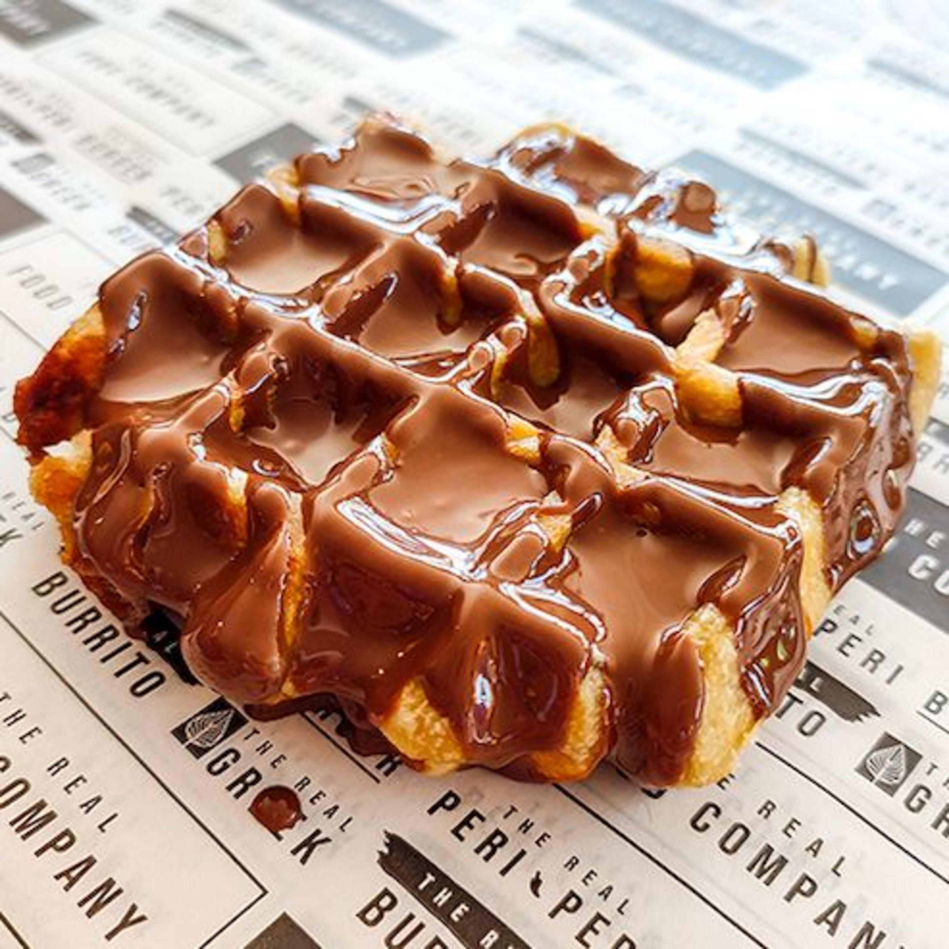 Gofre con Nutella