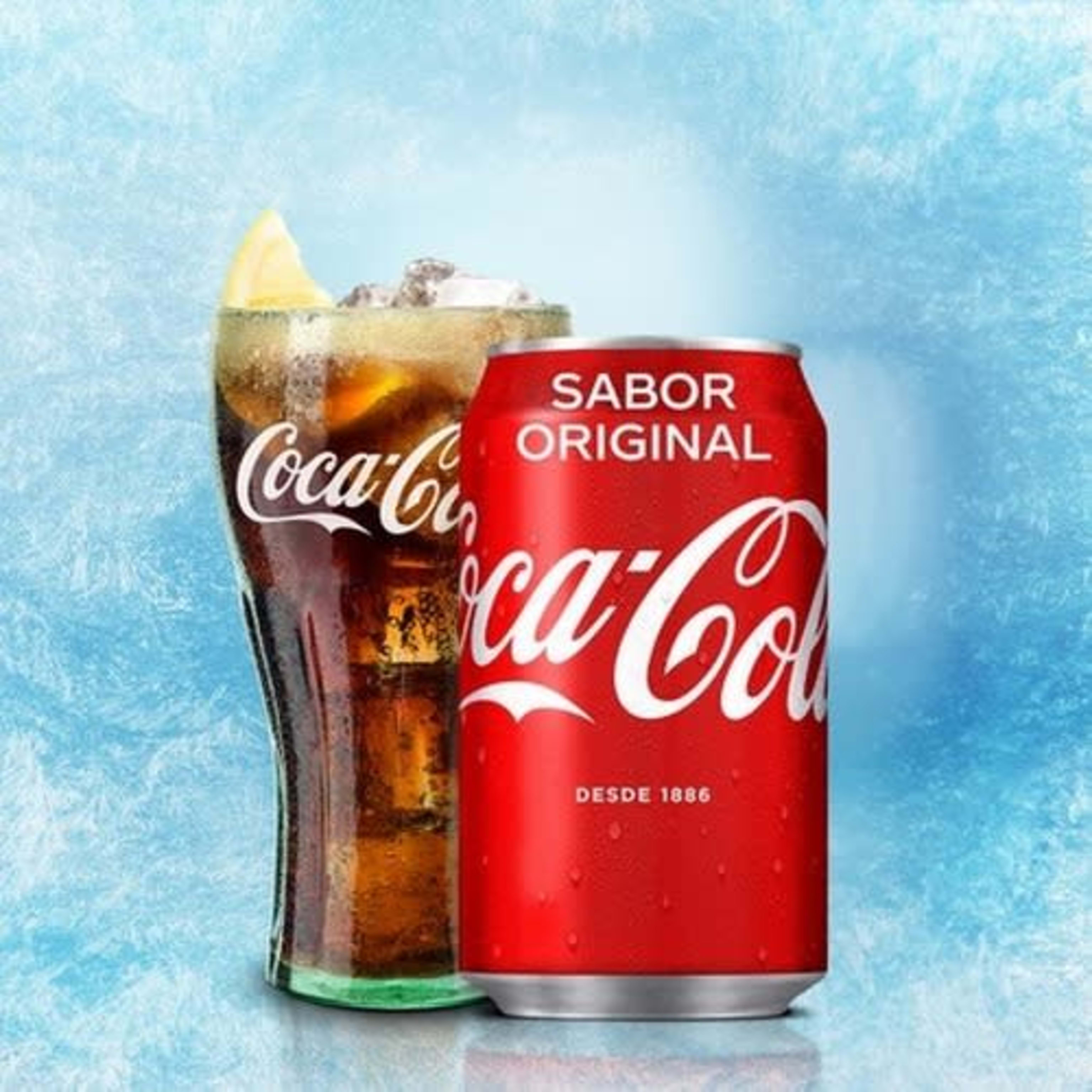 Coca-Cola Sabor Original lata 330ml.