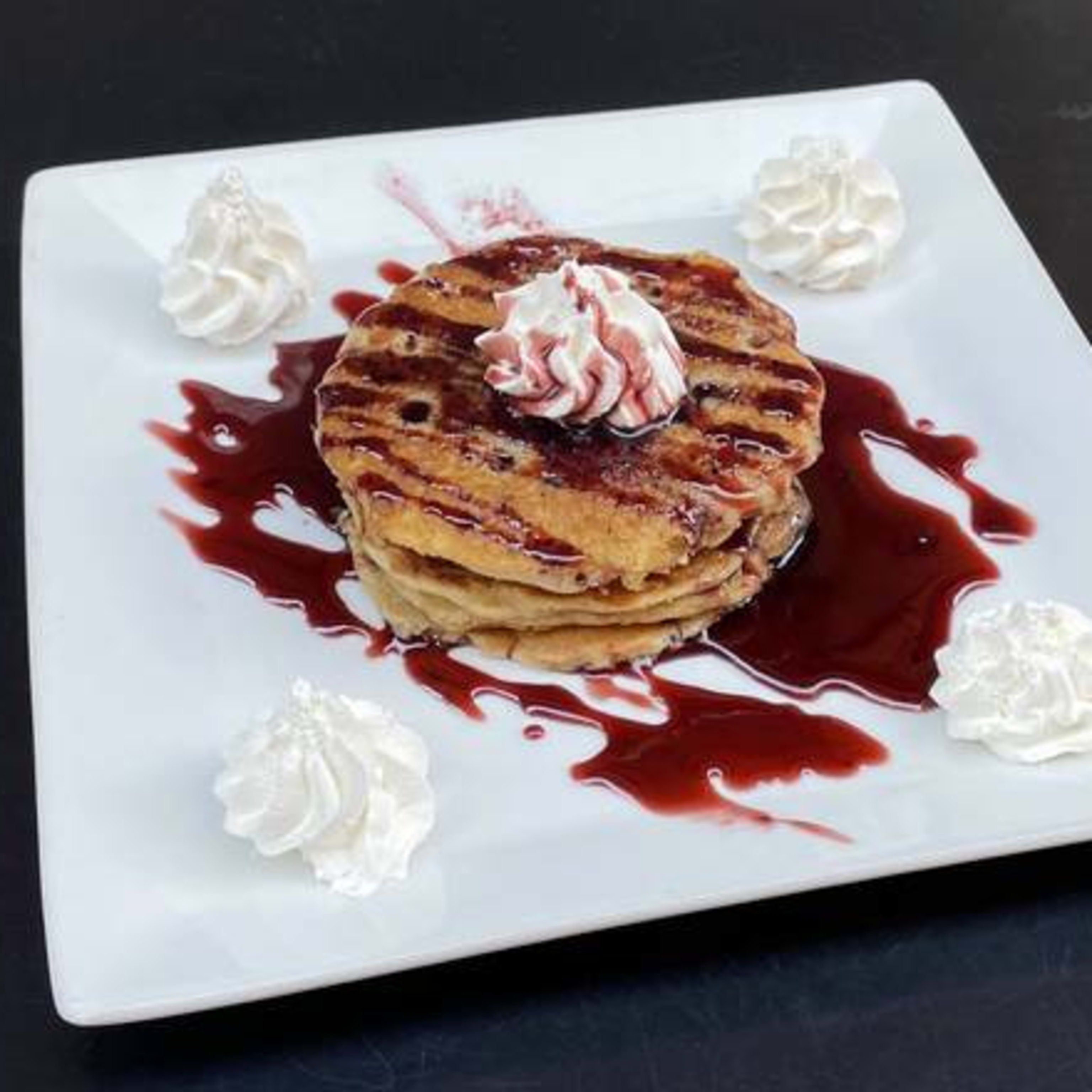 Pancakes 3uds Nata y Sirope
