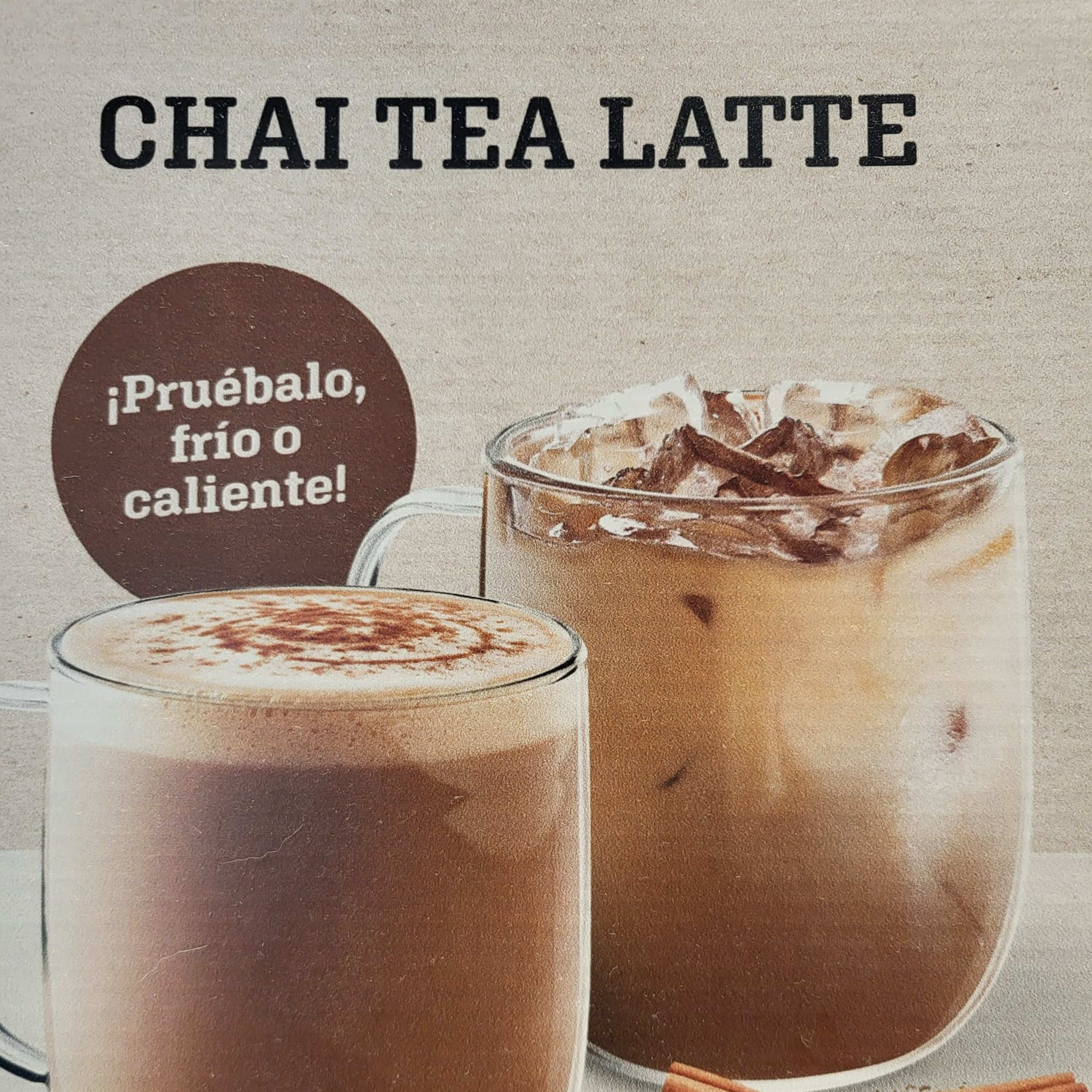 Chai tea latte
