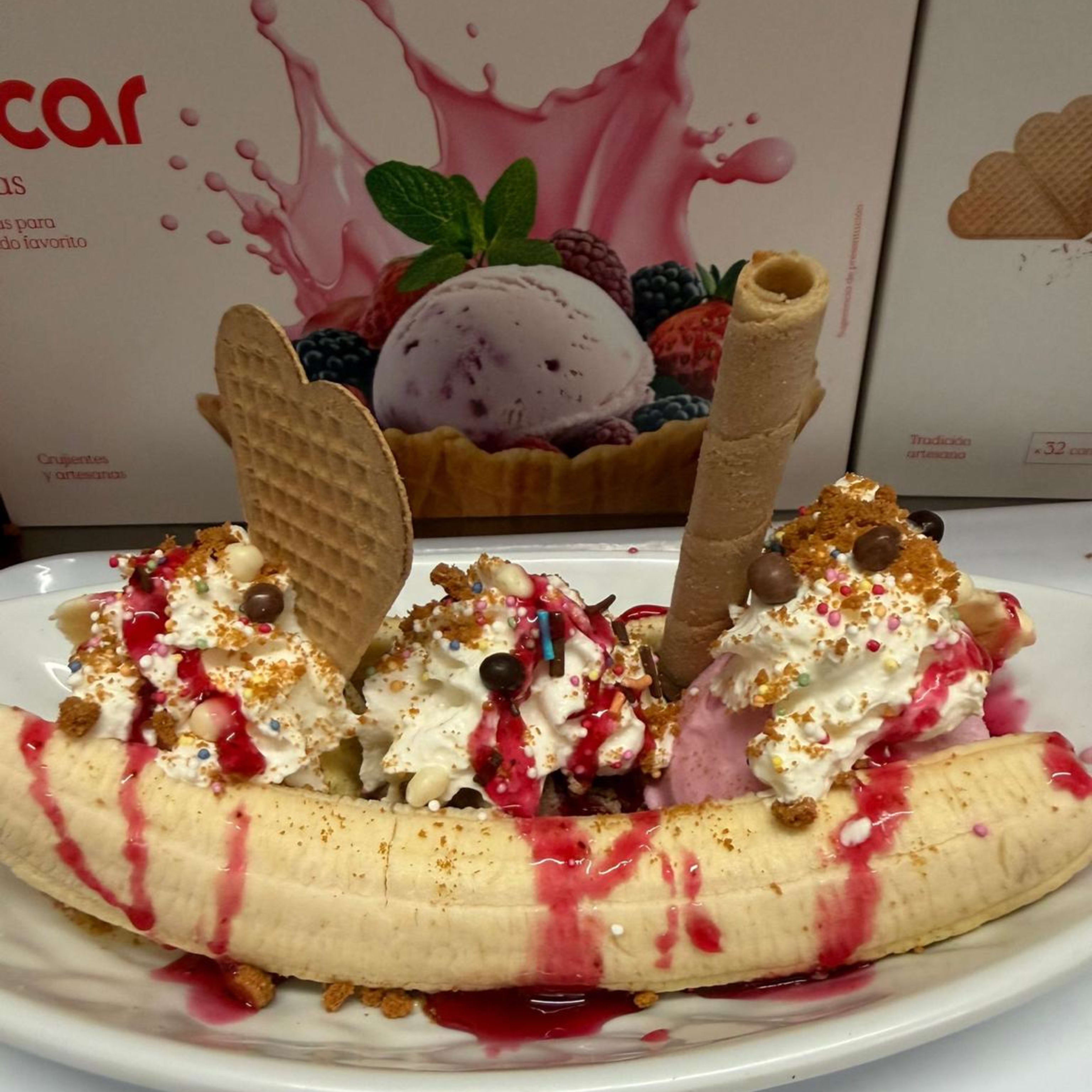 BANANA SPLIT ARTESANAL