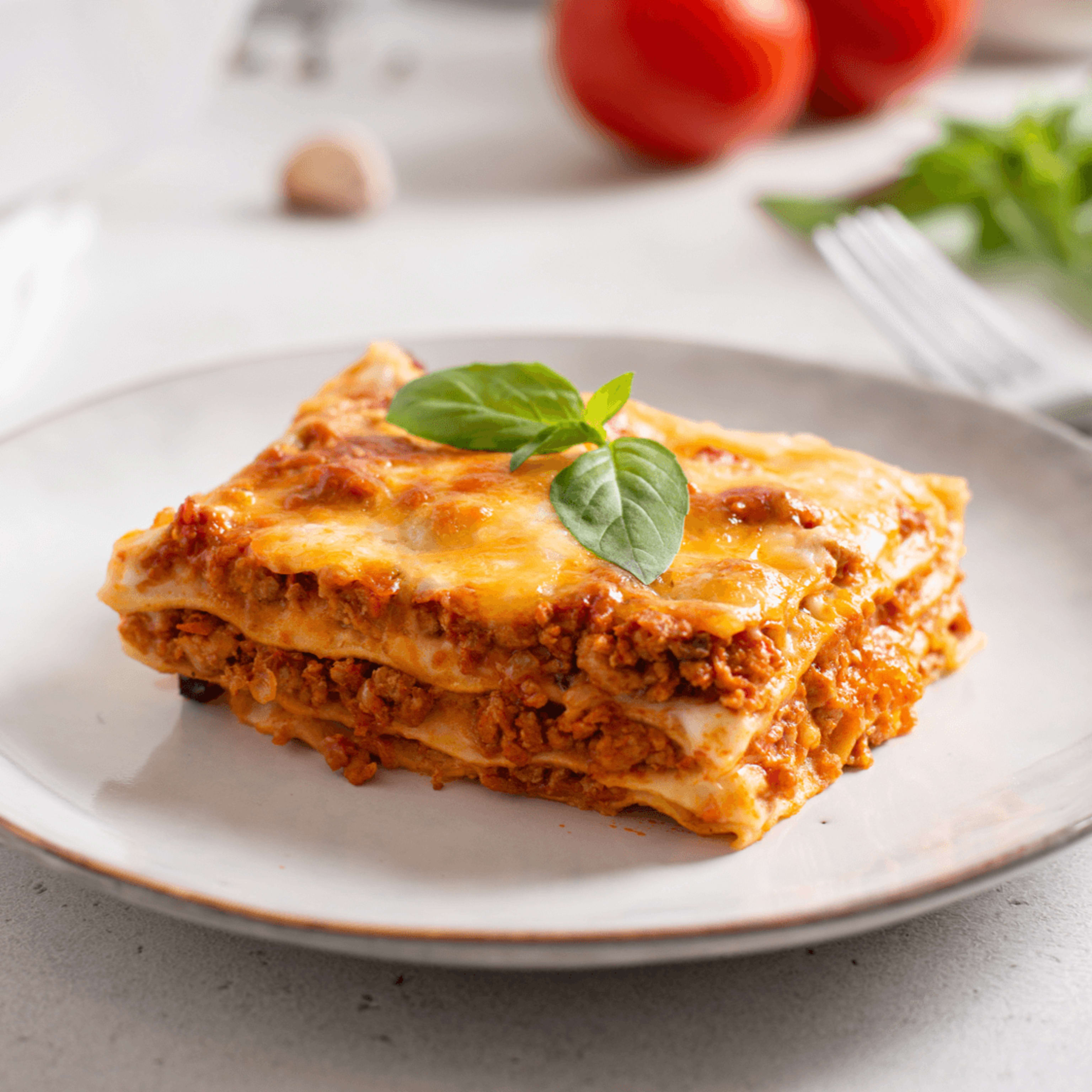 Lasagna alla Bolognese.