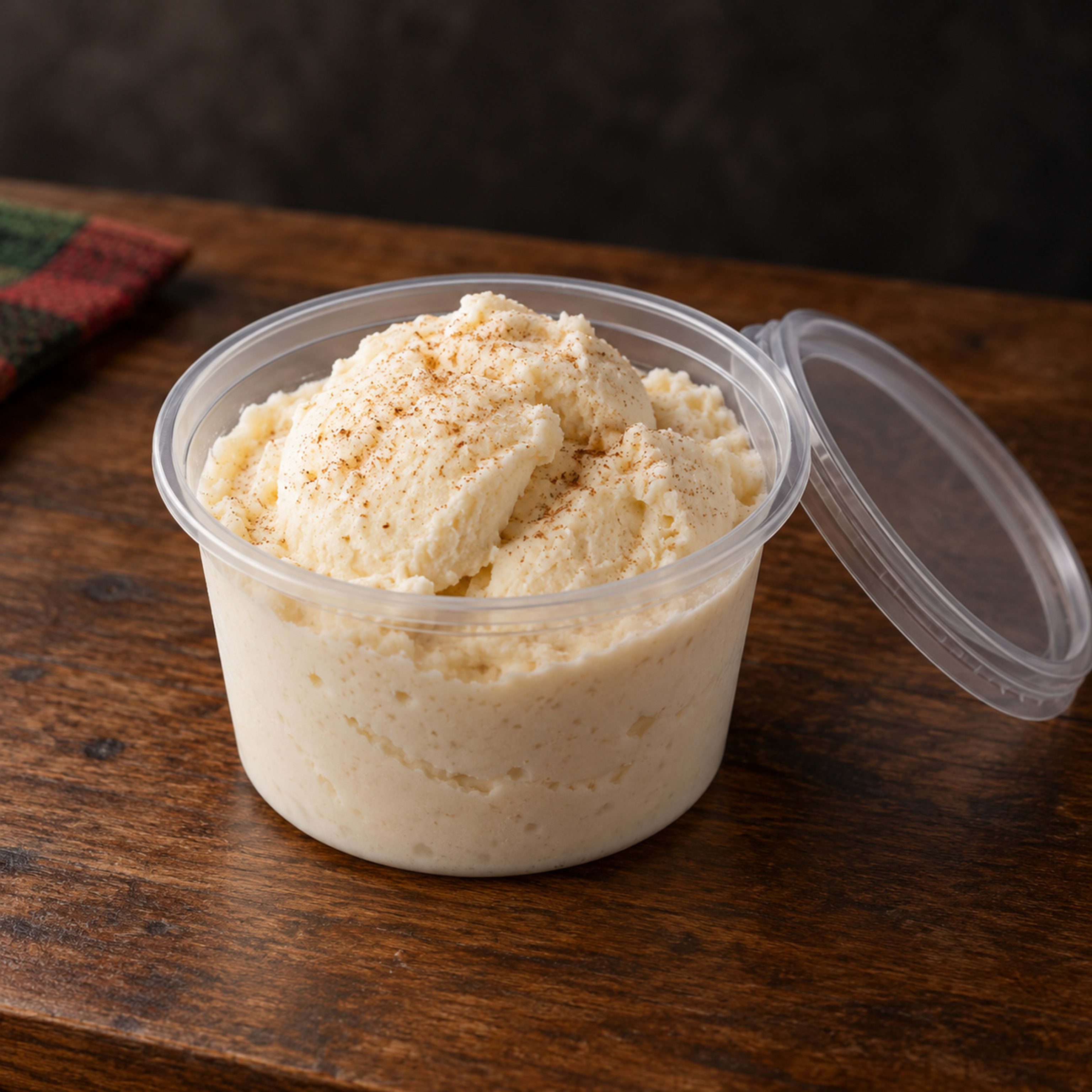 Helado de leche merengada