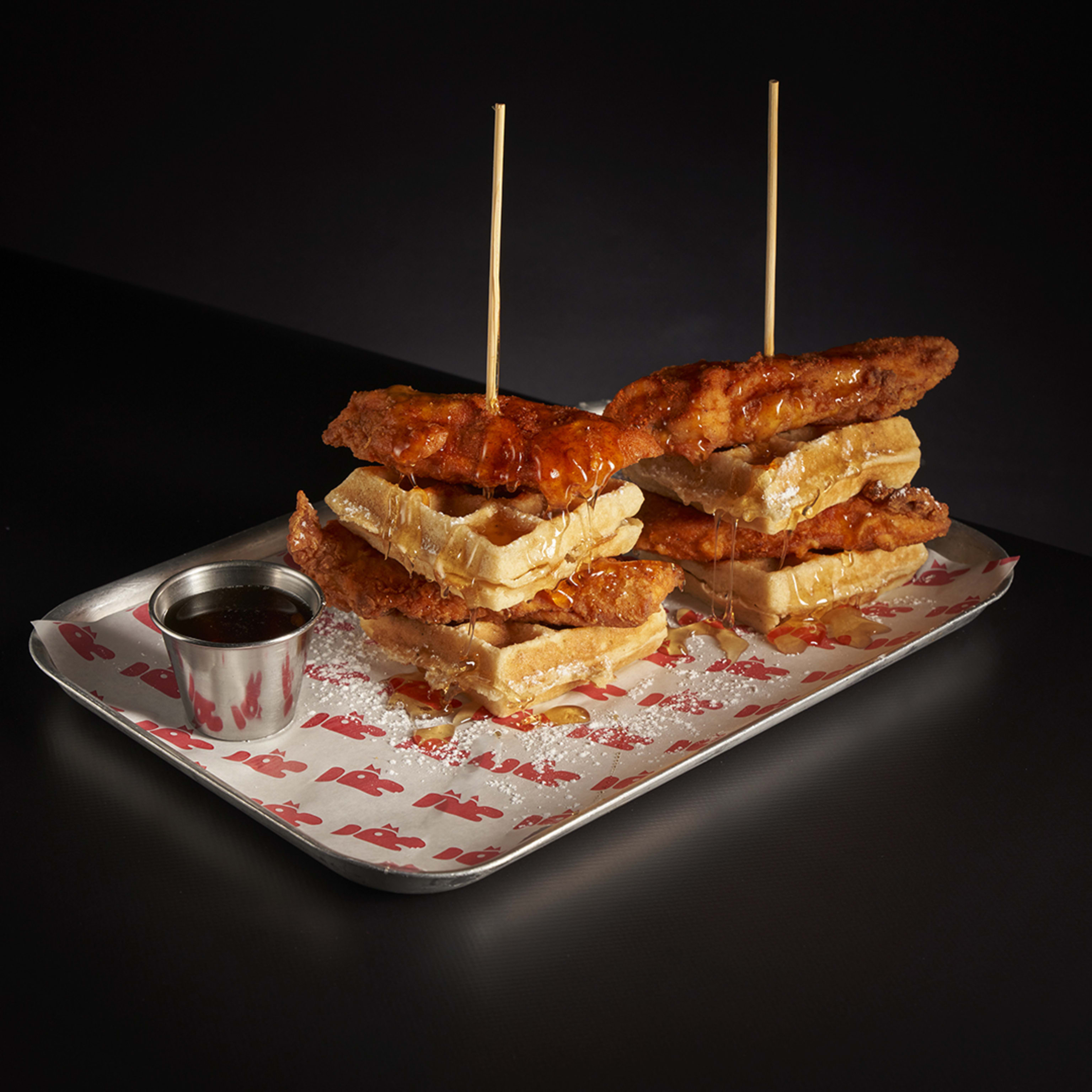 Chicken Gofres