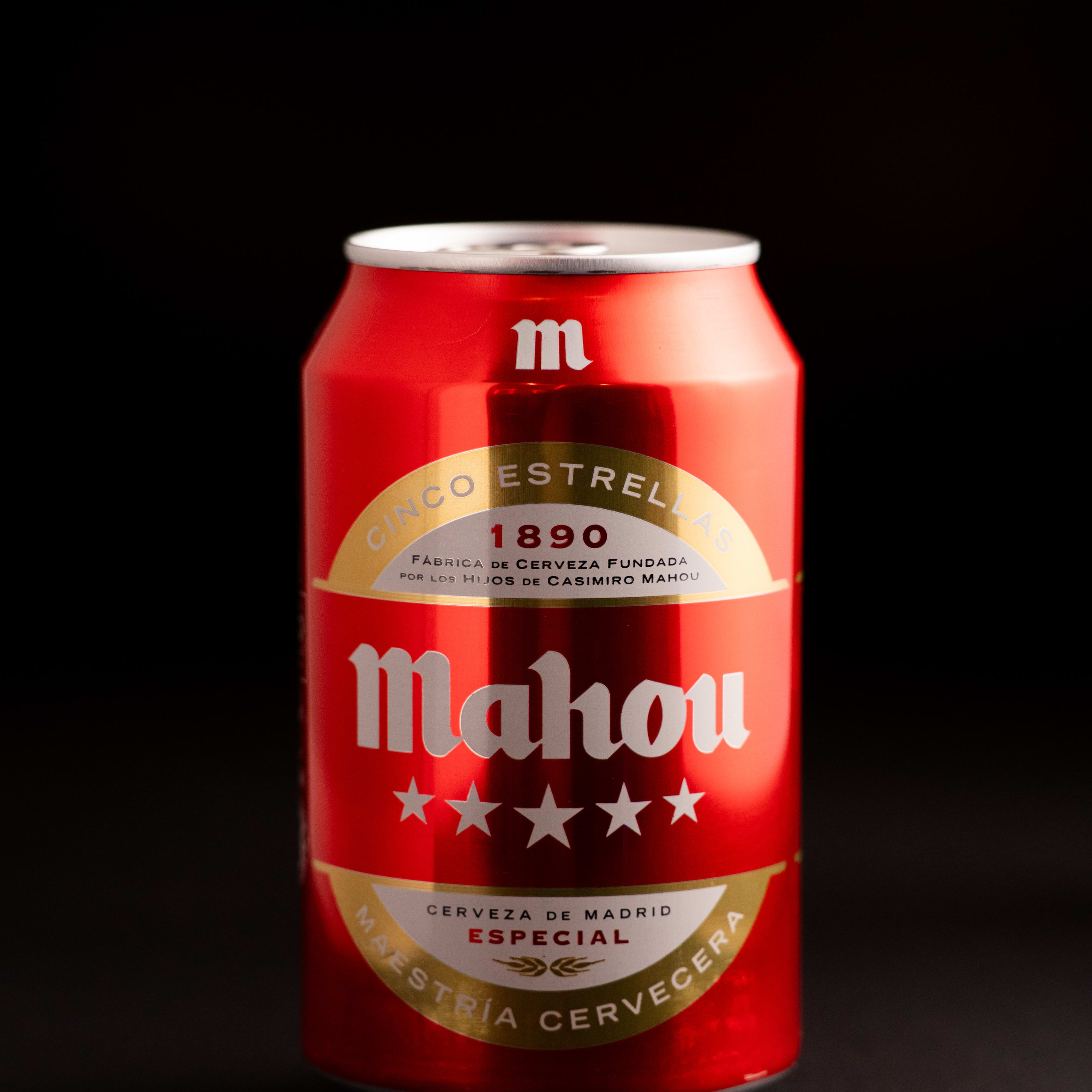 Mahou 5 Estrellas lata