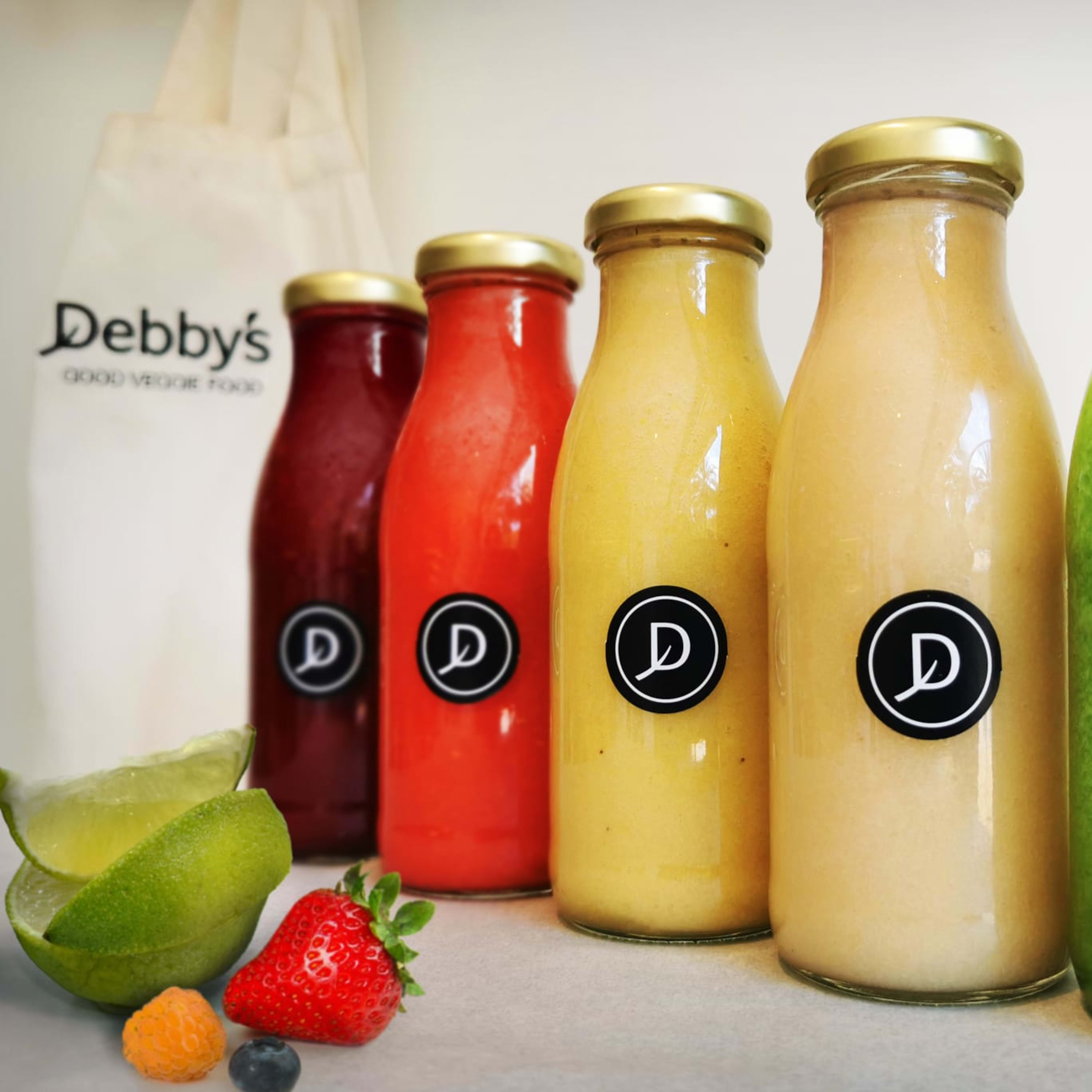 Detox light: Frutos rojos, plátano y Goyaba 500ml