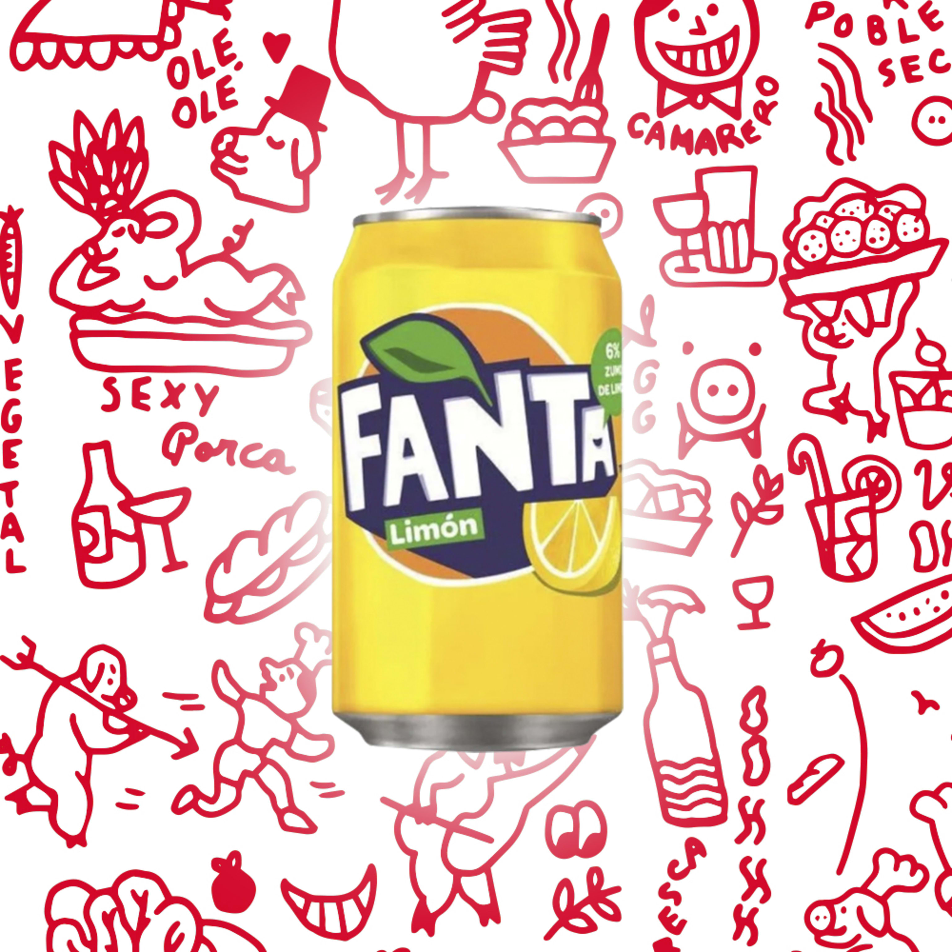 Fanta Limon Lata 33cl