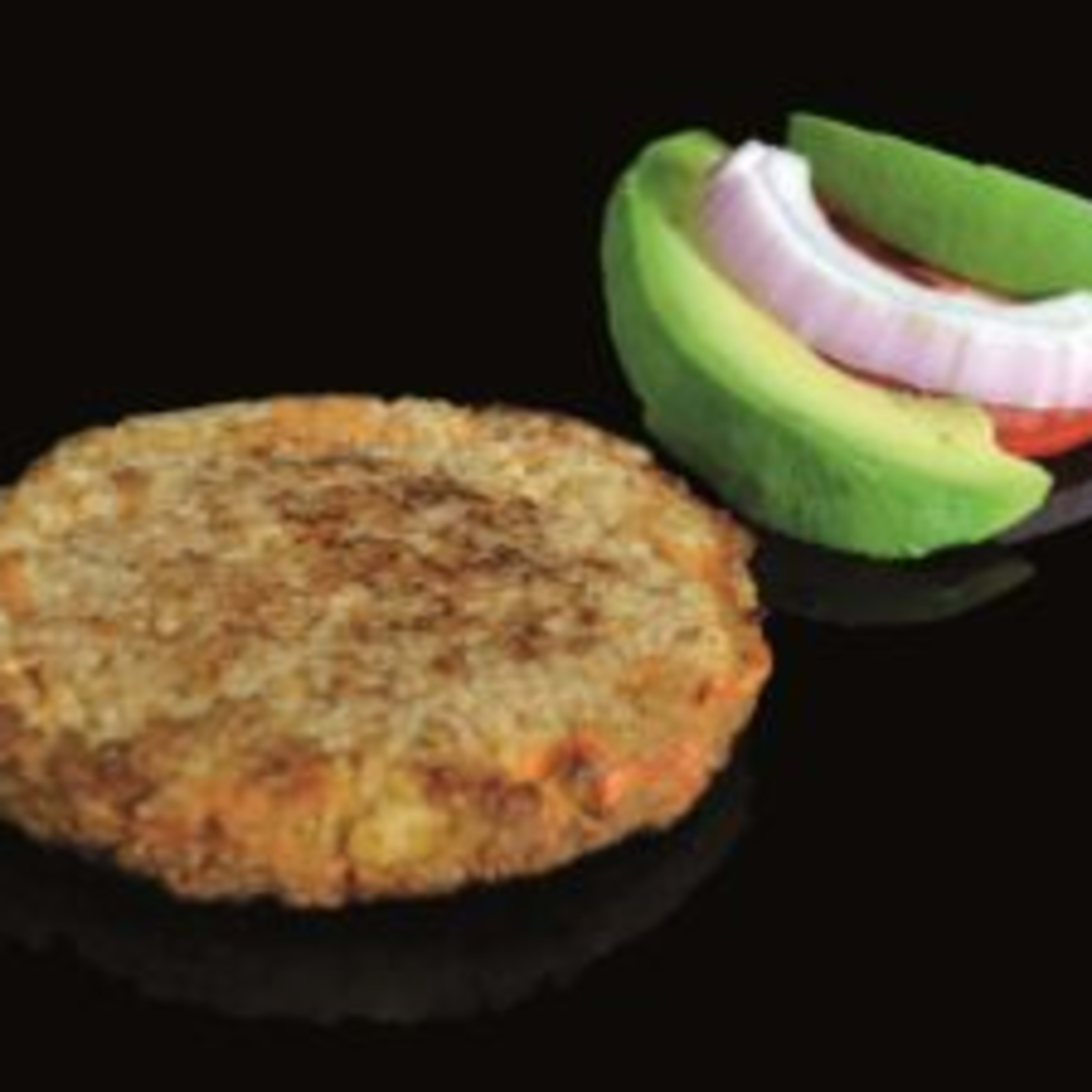 Hamburguesa vegana de boletus y trufa (Especificar si se quiere queso y mahonesa vegana)