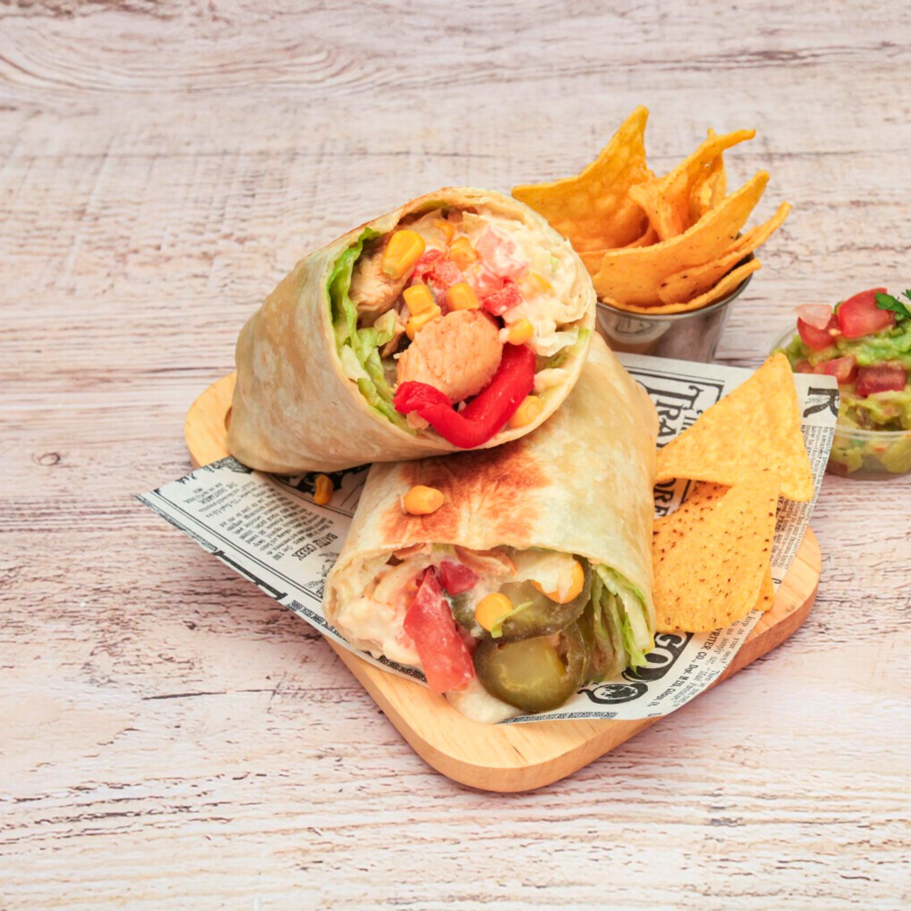 KIDS CHICKEN BURRITO