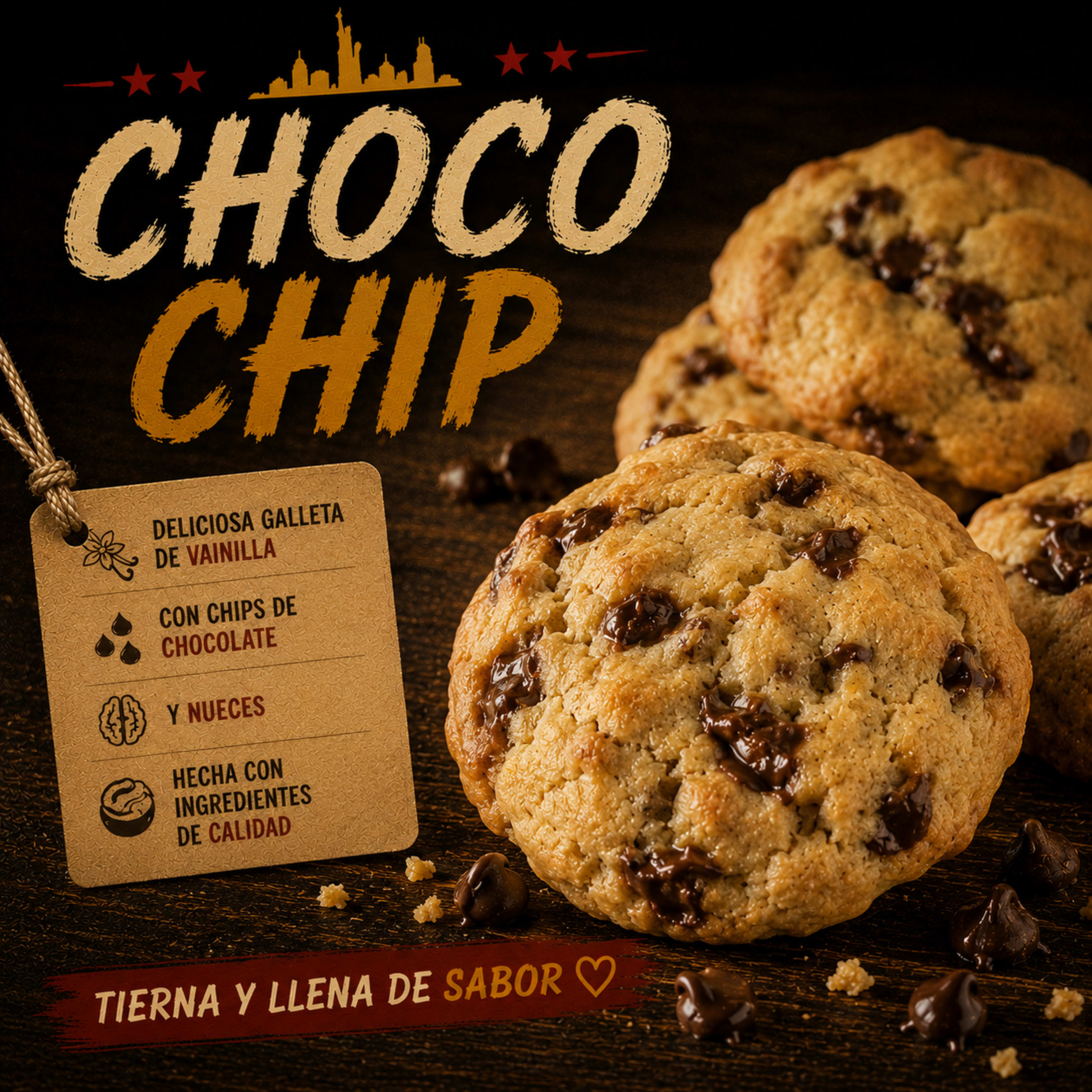 Choco Chip NY Style