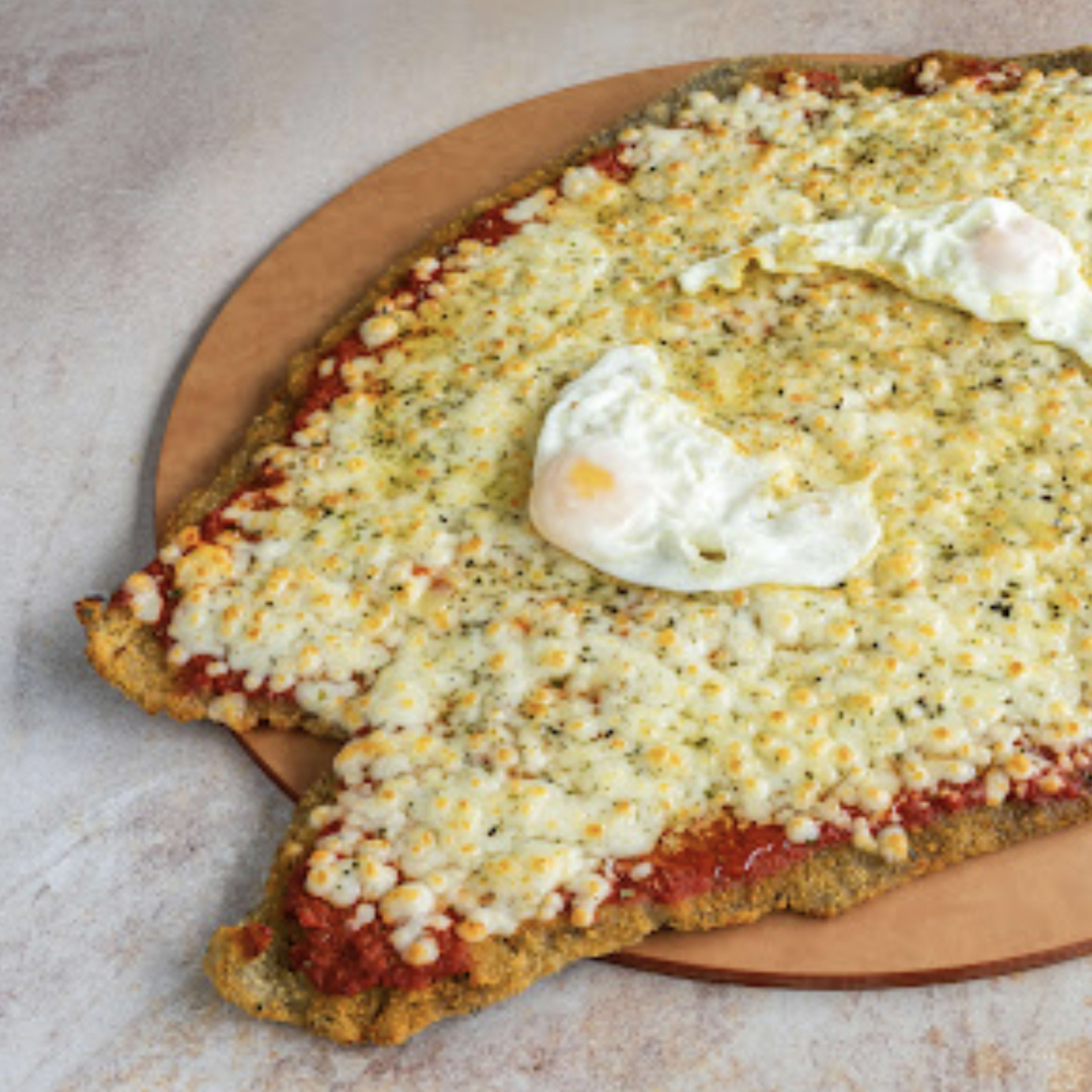 Breaded Steak with Egg