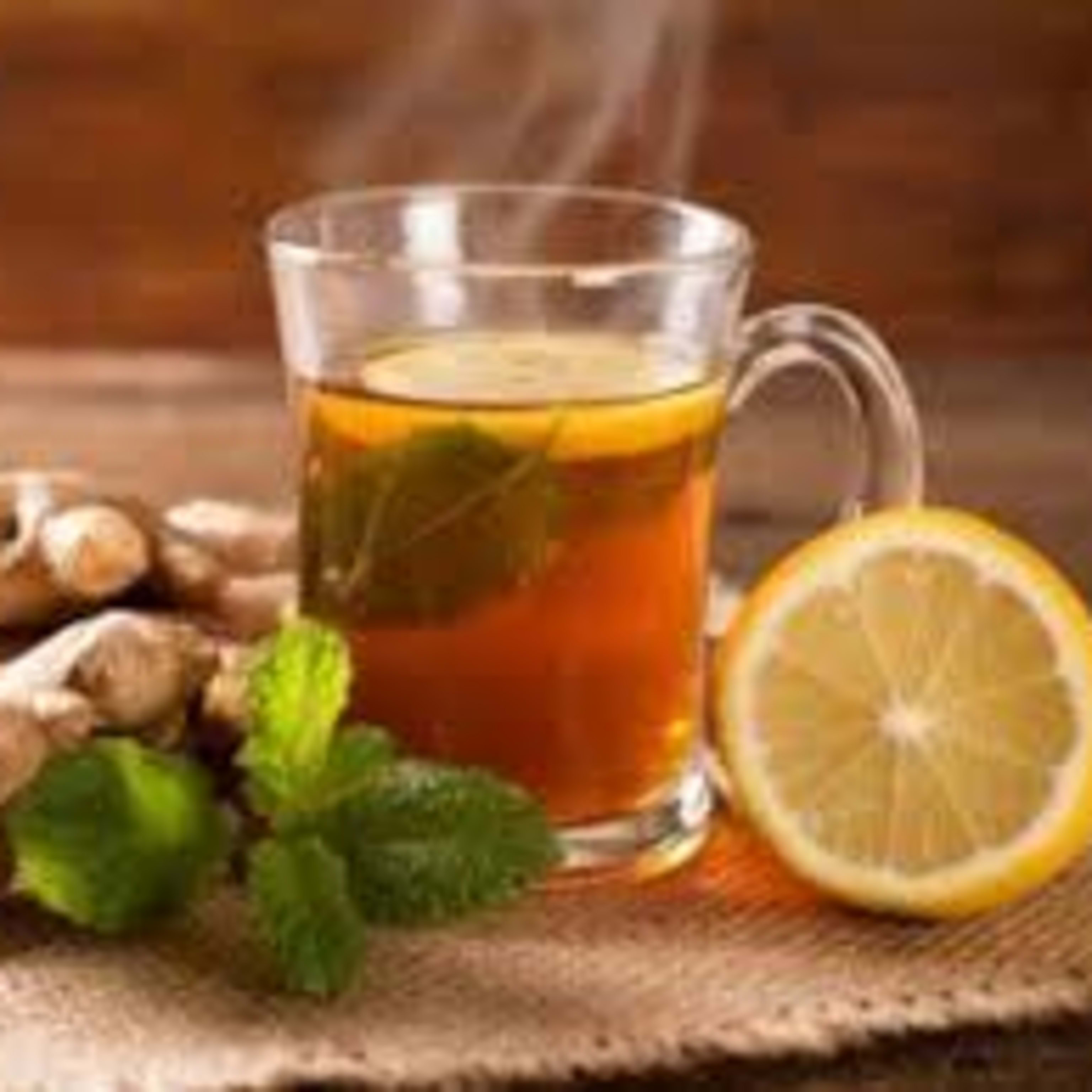 GREEN TEA AND GINGER