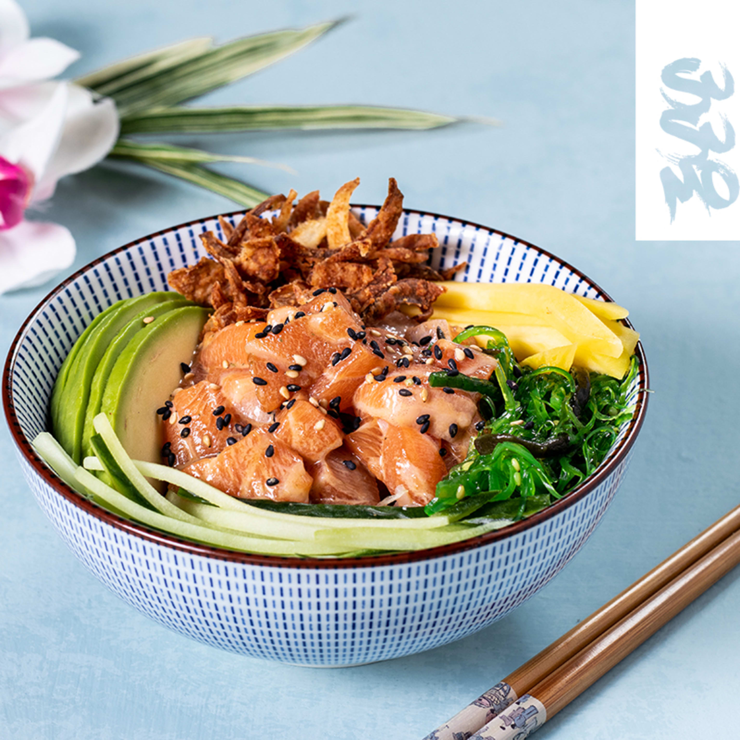 Poke Susumo Salmon