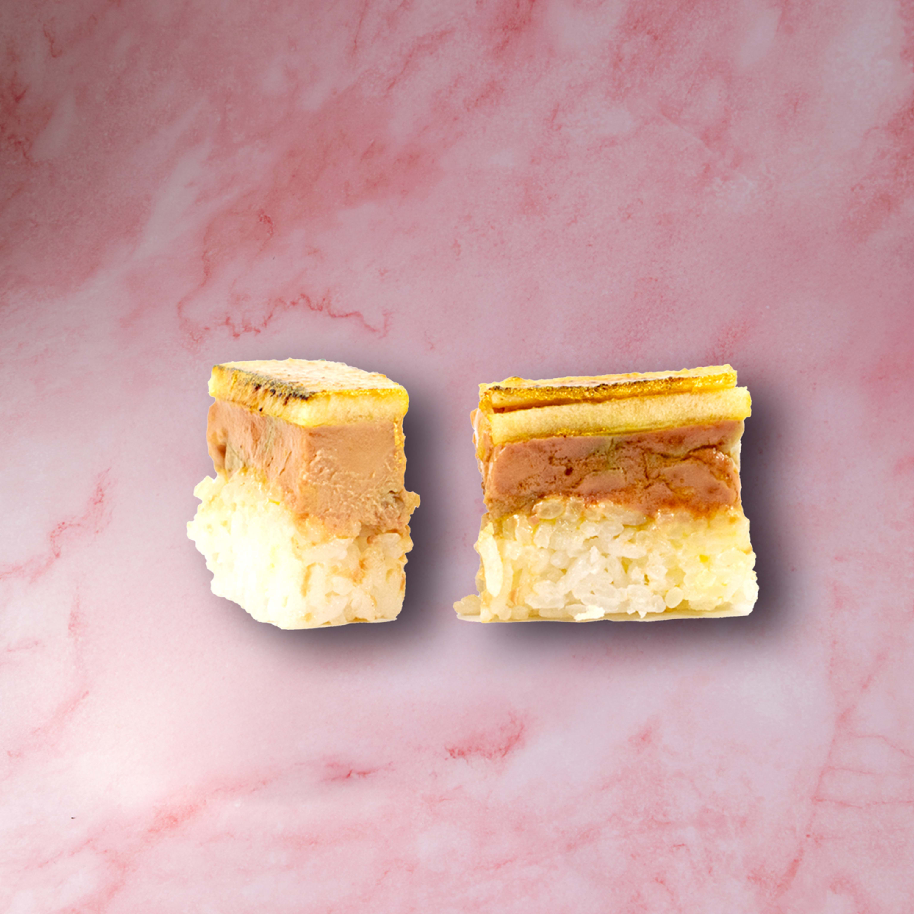 Oshi Sushi  de Foie (2 piezas)