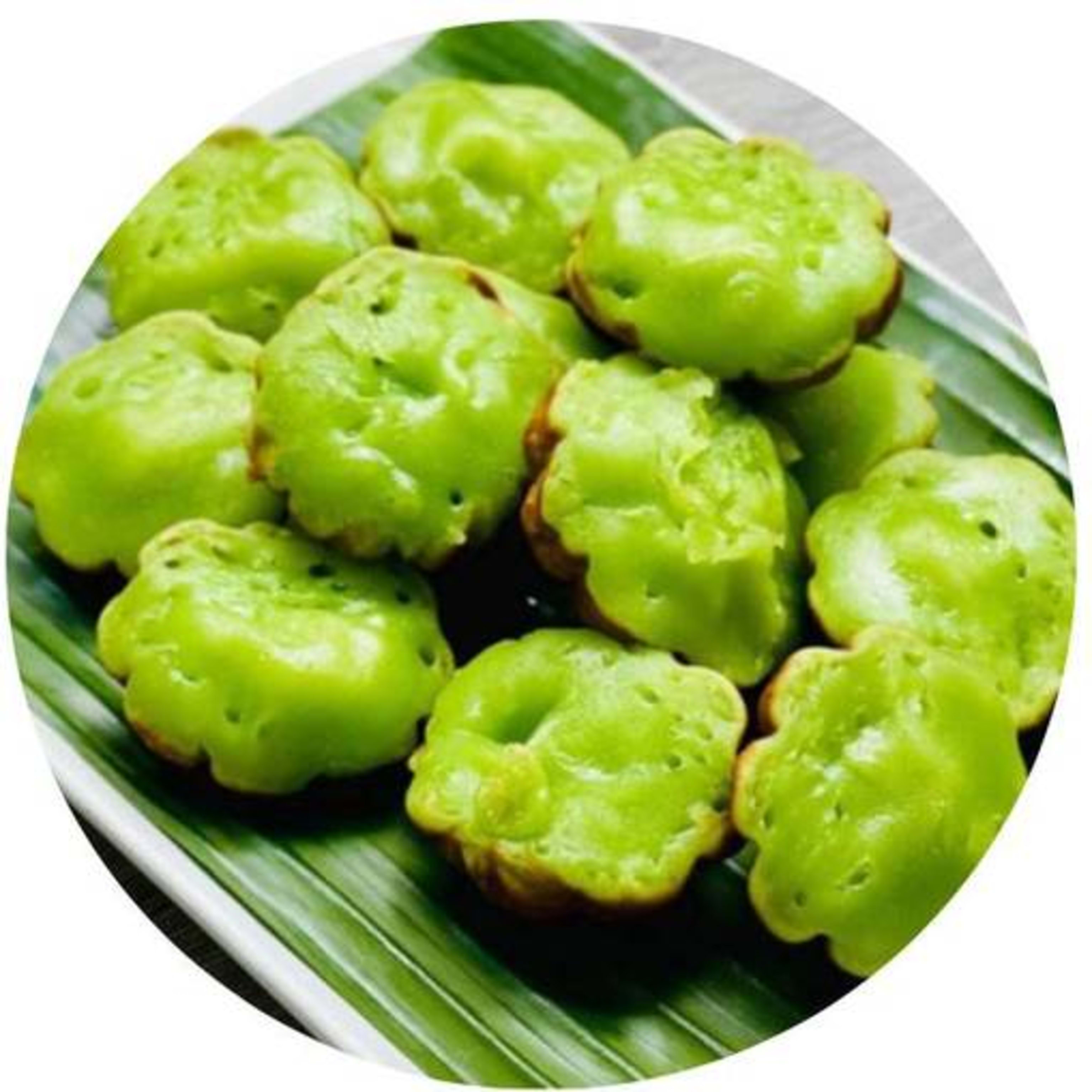 Thai Pandan Pancake (15 Piezas)