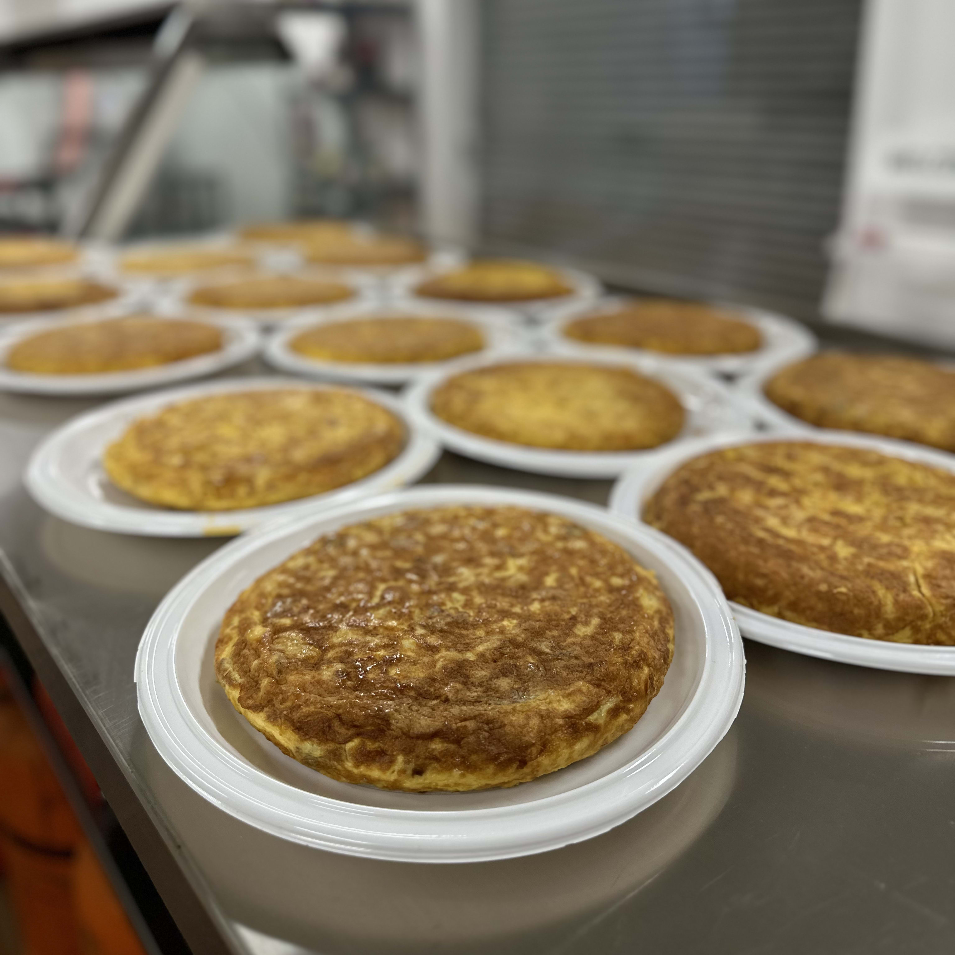Tortilla de patata/cebolla (bajo encargo)